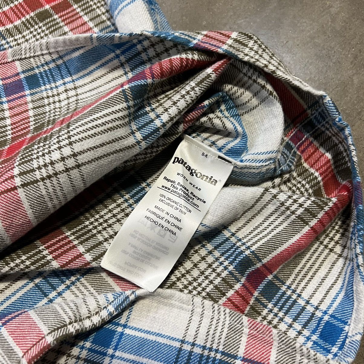 Patagonia Patagonia Organic Cotton Plaid Flannel Button Up Shirt Size US XL / EU 56 / 4 - 8 Thumbnail