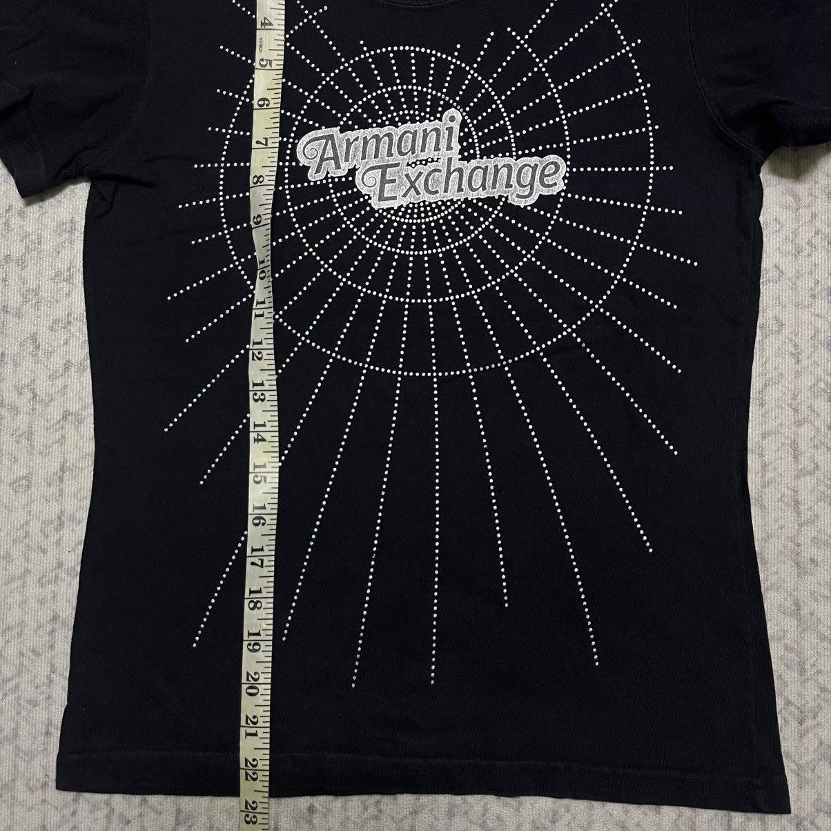Armani Exchange Rare Vintage Armani Exchange Spider Web Tees Size US XXS / EU 40 - 11 Thumbnail