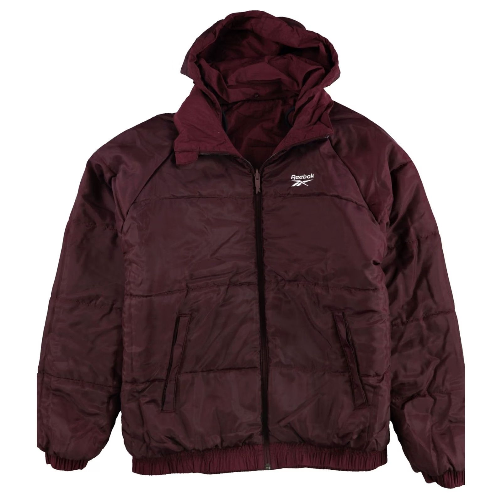 Reebok Reebok Mens Reversible Classic Twin Vector Puffer Jacket, Red, Medium Size US M / EU 48-50 / 2 - 3 Thumbnail