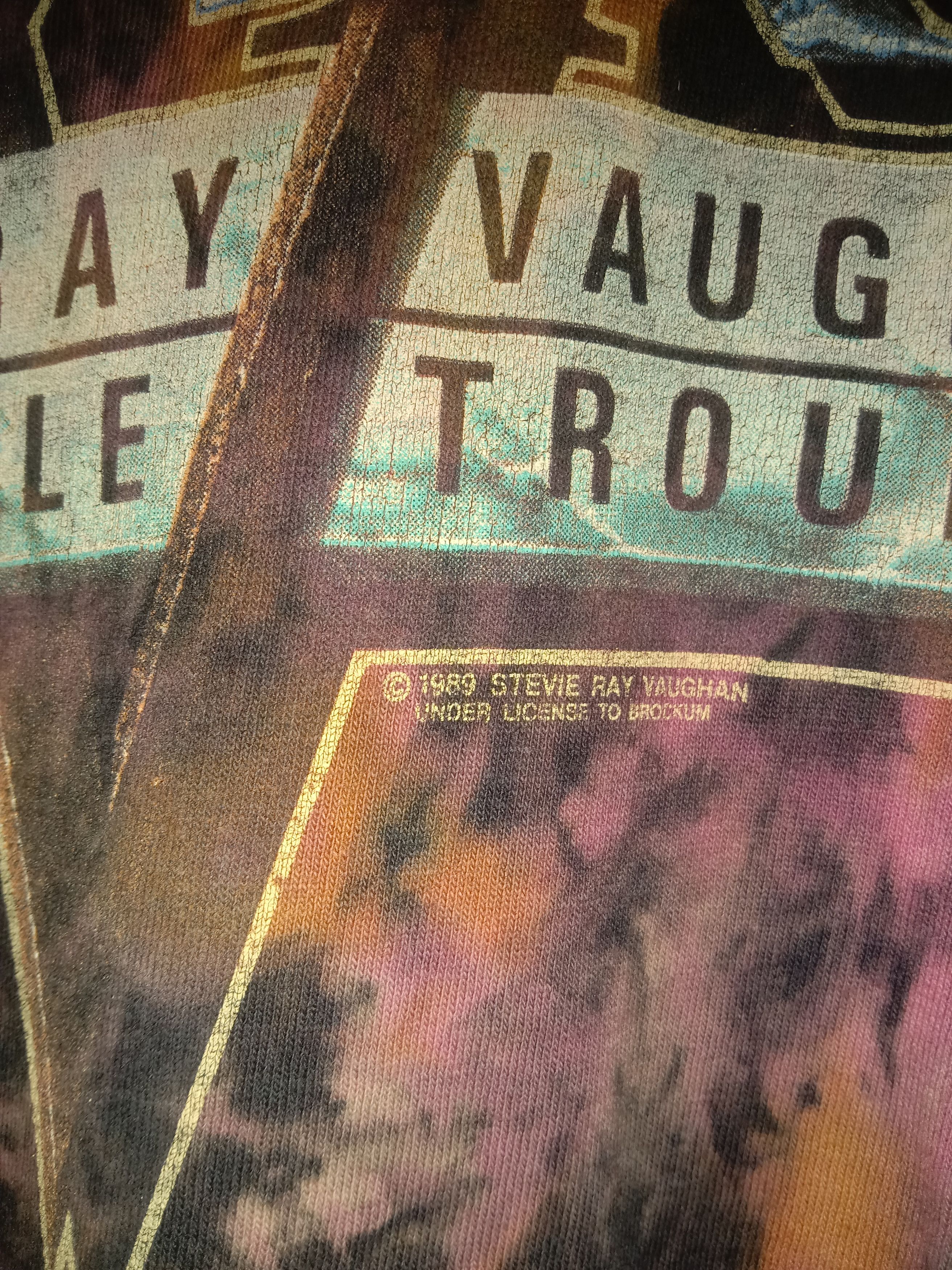 Band Tees 🌹 Stevie Ray Vaughan XL 🌹 Led Zeppelin Jimi hendrix Size US XL / EU 56 / 4 - 2 Thumbnail