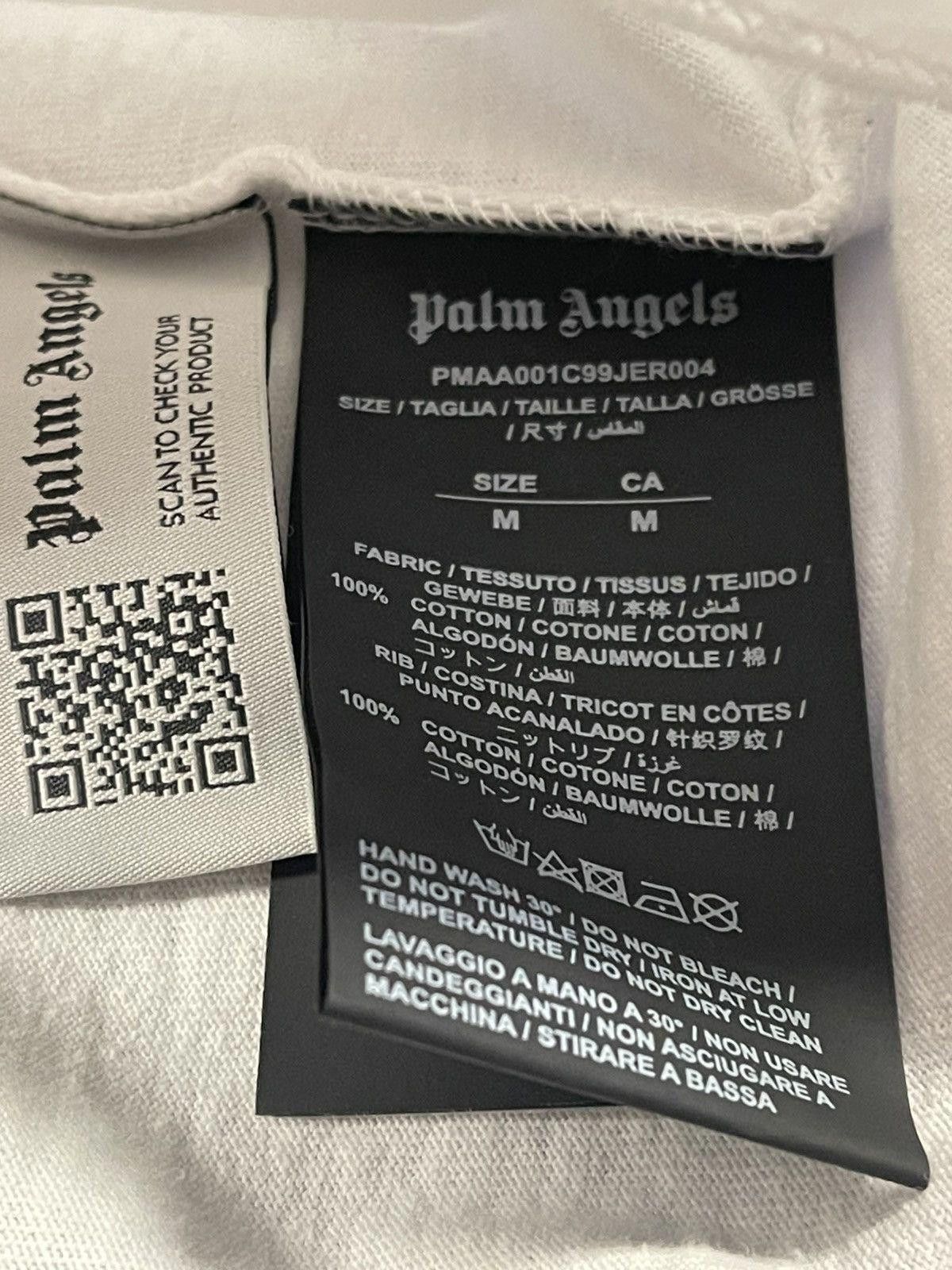 Palm Angels Size M - Palm Angels Purple Spray Paint Tee Size US M / EU 48-50 / 2 - 7 Thumbnail