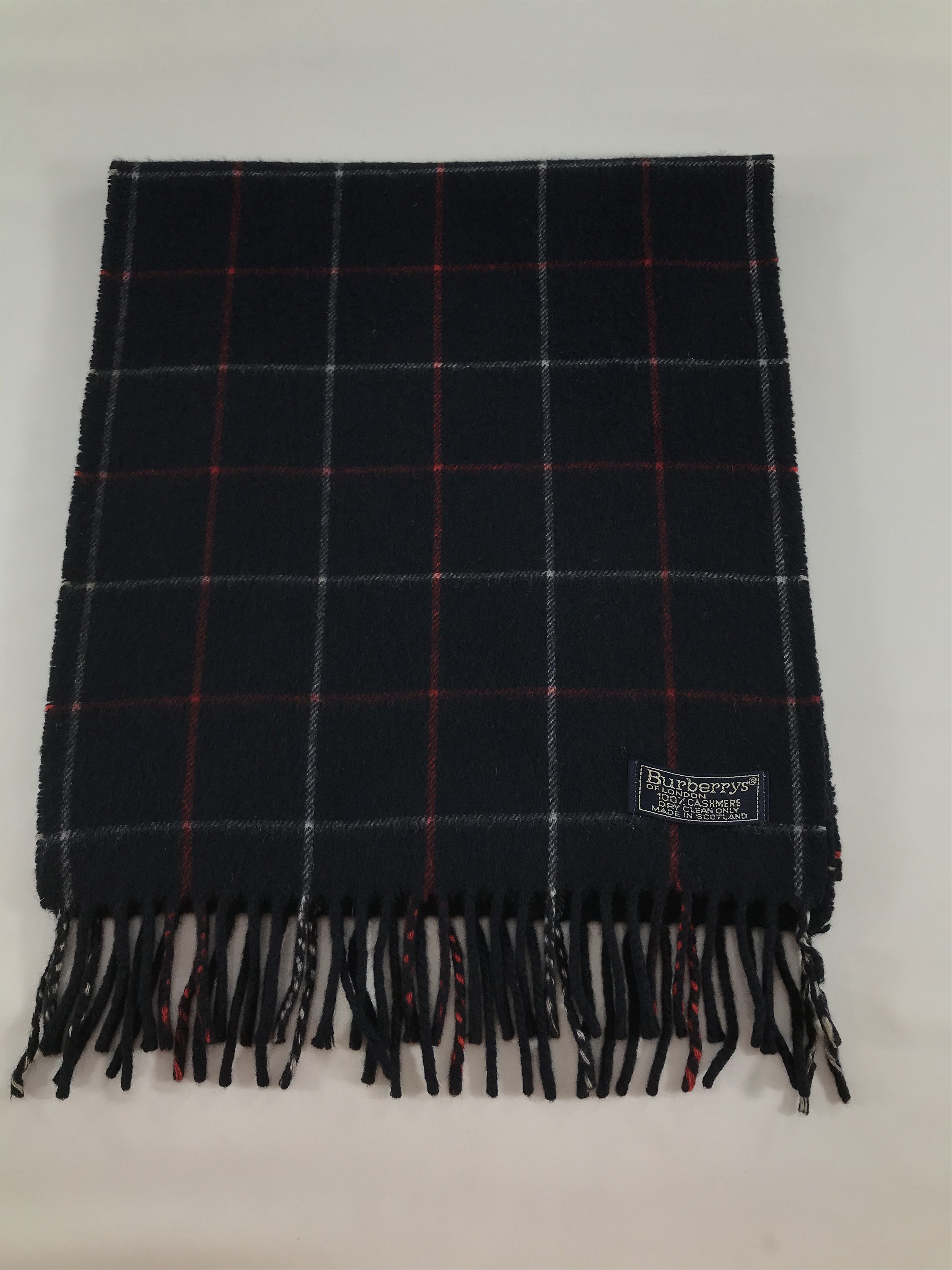 Burberry Burberry Cashmere Scarf Muffler Neckwear Neck Warmer V287 Size ONE SIZE - 2 Thumbnail