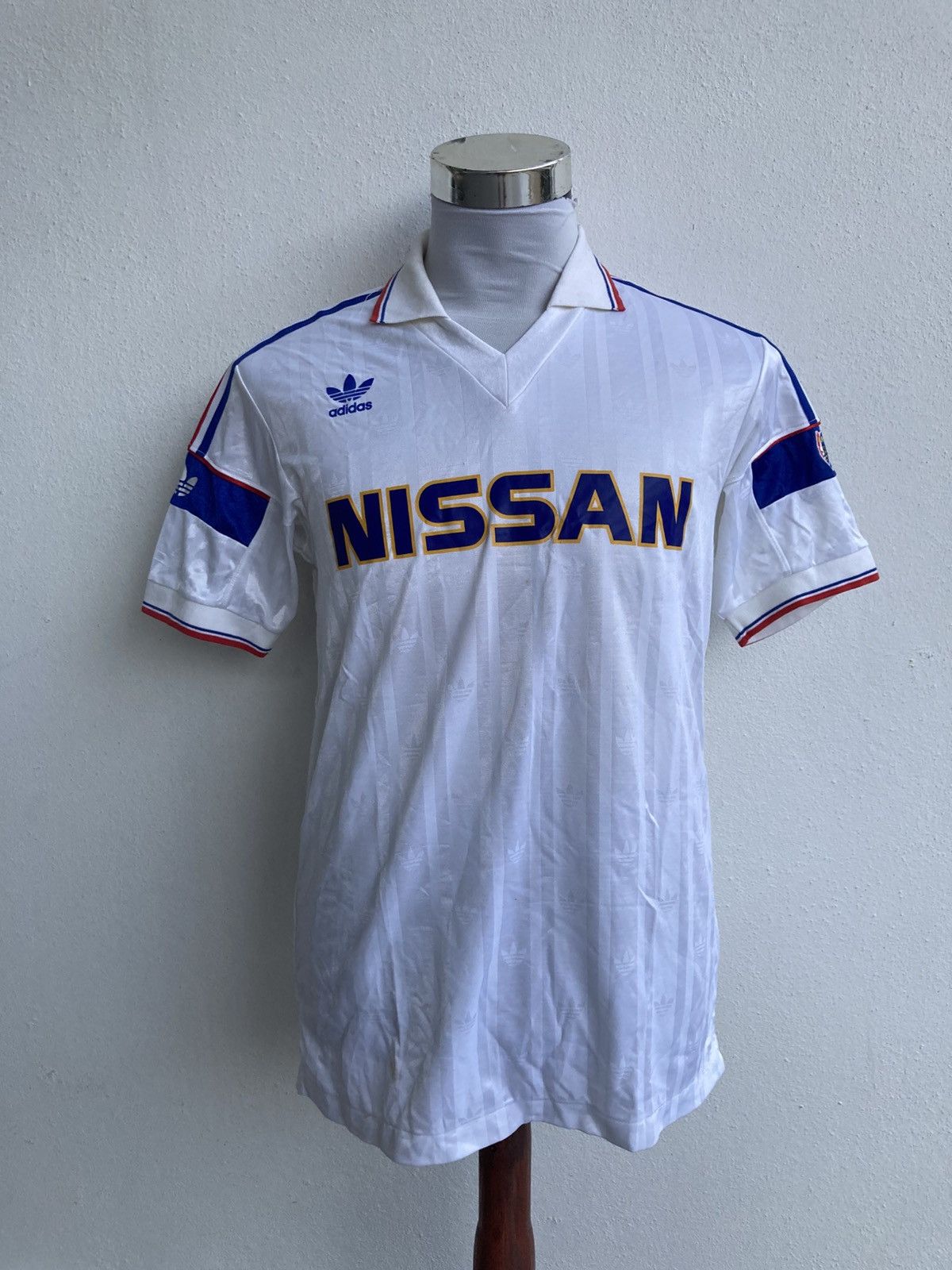 Adidas Vintage Matchworn Adidas Yokohama Marinos JLeague Jersey 89’ Size US L / EU 52-54 / 3 - 1 Thumbnail