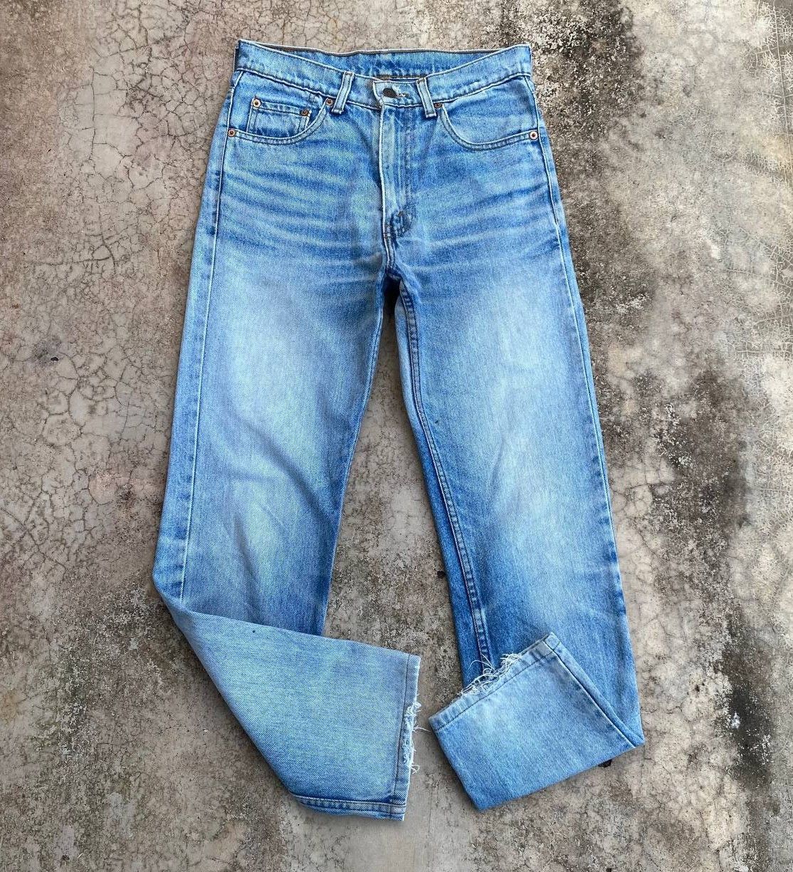Levi's × Vintage VINTAGE LEVIS 1990S STONEWASH DENIM BJ07-11 Size US 28 / EU 44 - 7 Thumbnail