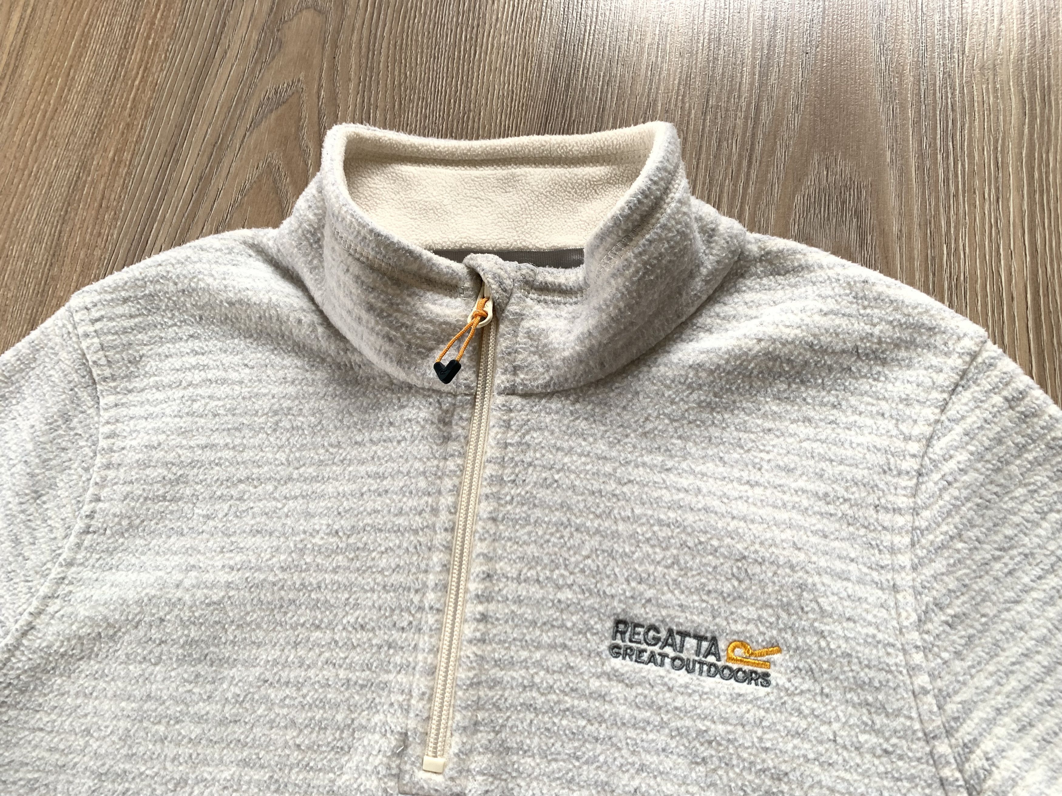 Other Regatta Outdoors Light Grey Half Zip Fleece Longsleeve Size M / US 6-8 / IT 42-44 - 4 Thumbnail