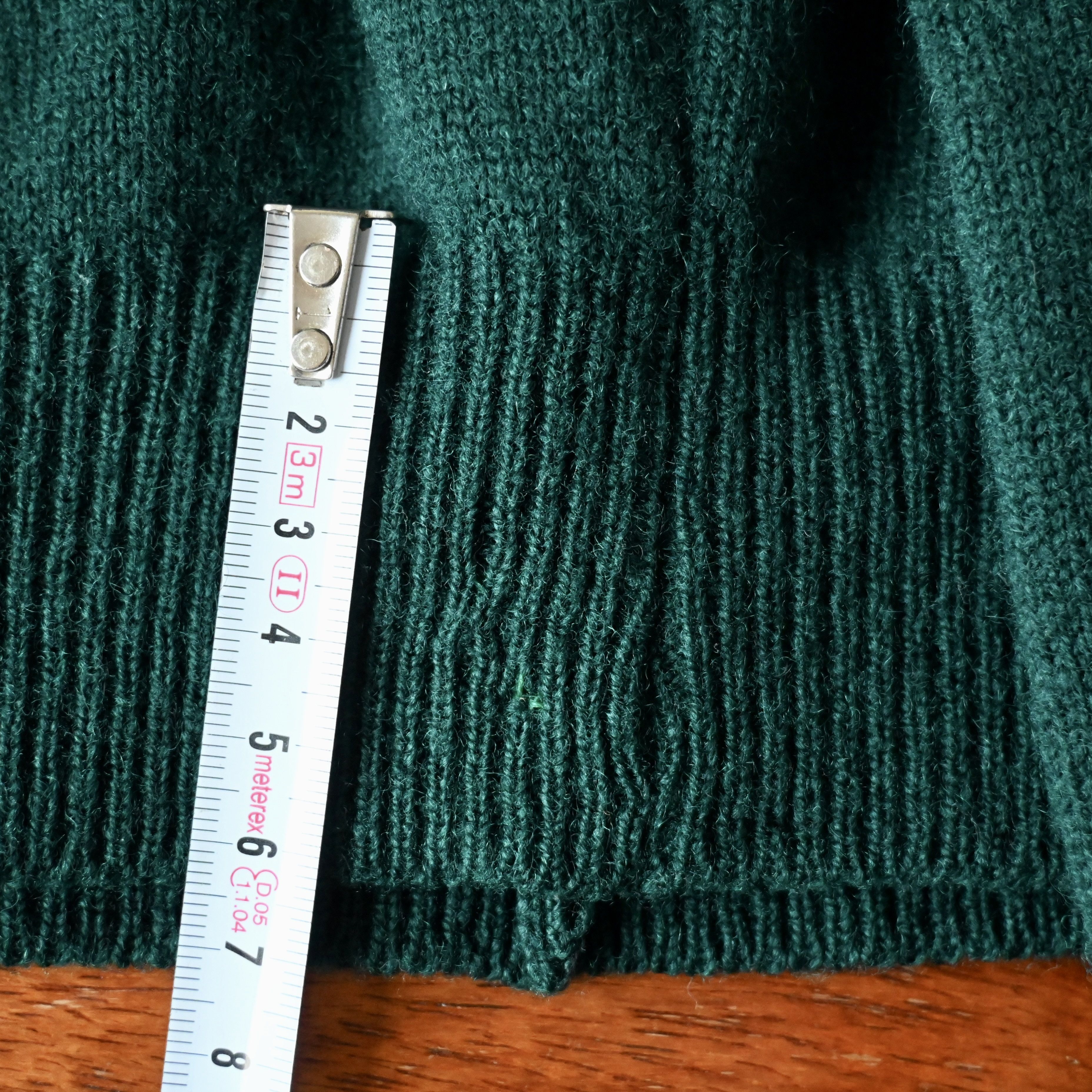 Vintage VTG 1990s CASTLE KNITWEAR lambs wool sweater made in Ireland Size US L / EU 52-54 / 3 - 16 Thumbnail