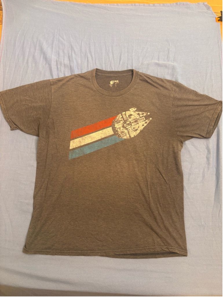 Star Wars Men's Star Wars T-shirt 2XL Gray Size US XL / EU 56 / 4 - 2 Thumbnail