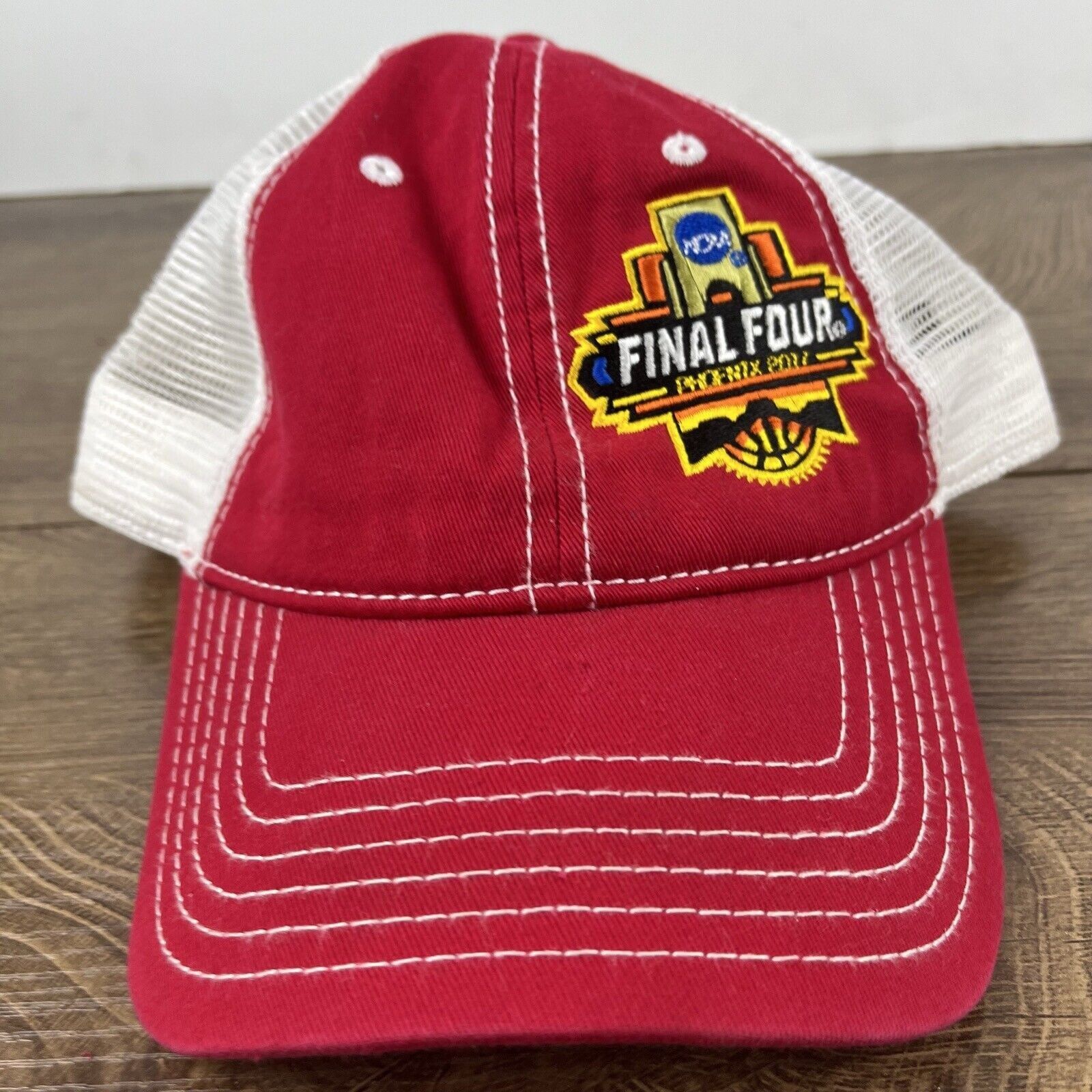 Other NCAA Final Four Hat Phoenix 2011 Hat Red Hat Adjustable Red Size ONE SIZE - 7 Thumbnail