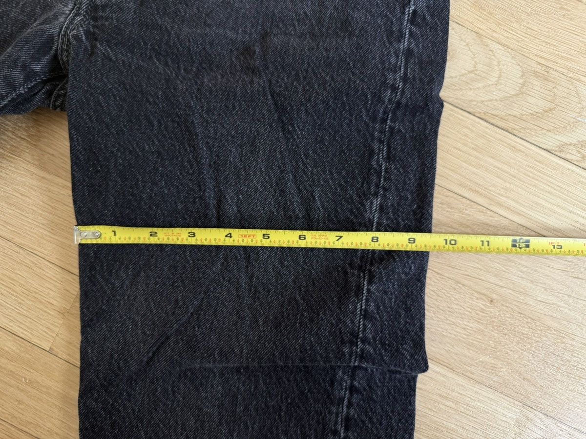 Acne Studios Acne 1996 Black Denim, 30x30 Straight Fit Jeans Size US 30 / EU 46 - 11 Thumbnail