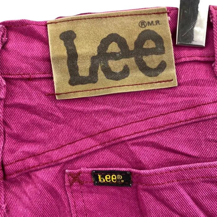 Lee Vtg LEE USA RIDERS Pink Denim Jeans Maxi Skirt Minimalist Size 28" / US 6 / IT 42 - 5 Thumbnail