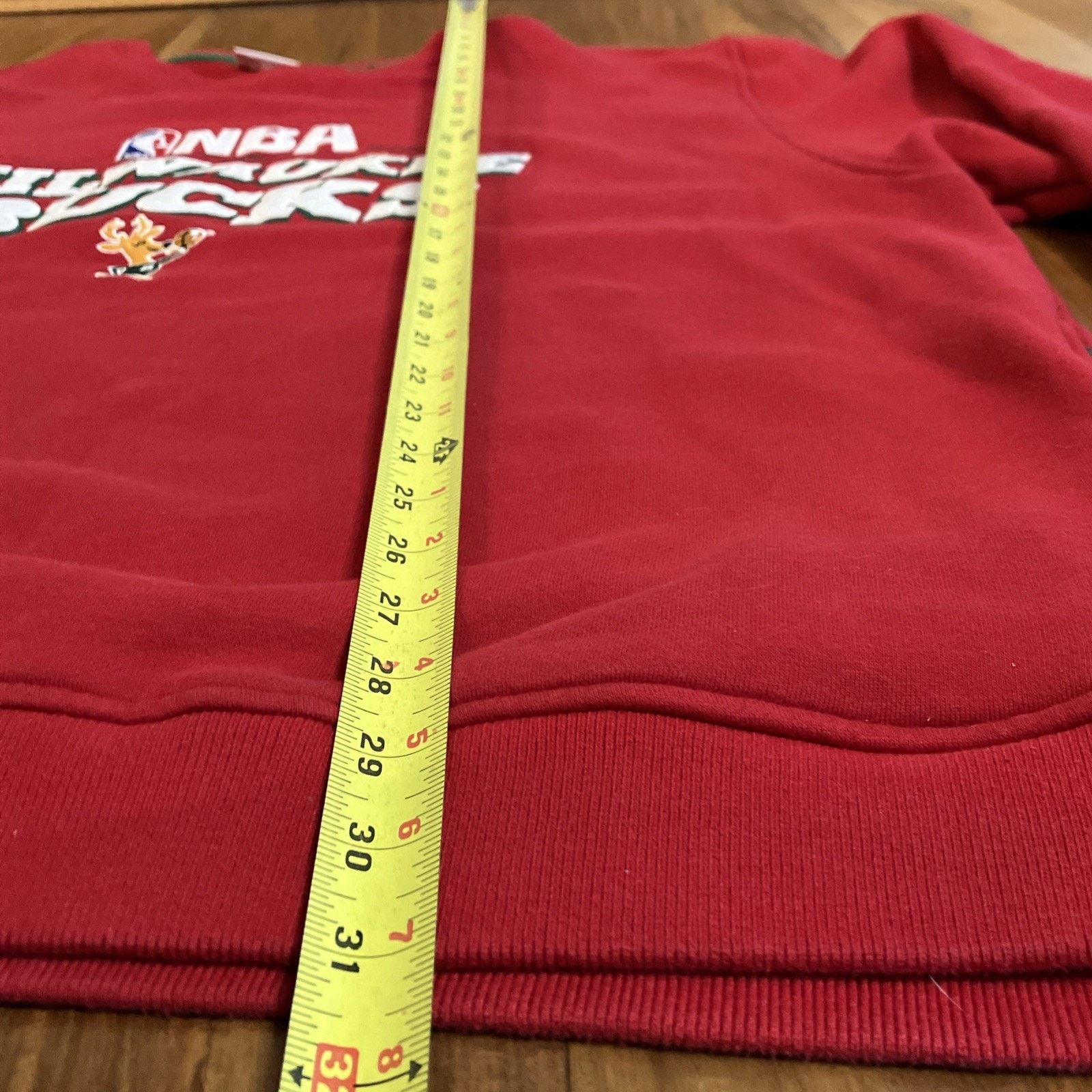 Mitchell & Ness Vtg Milwaukee Bucks Sweatshirt Mens 3XL Embroidered Crewneck Size US XXL / EU 58 / 5 - 15 Thumbnail