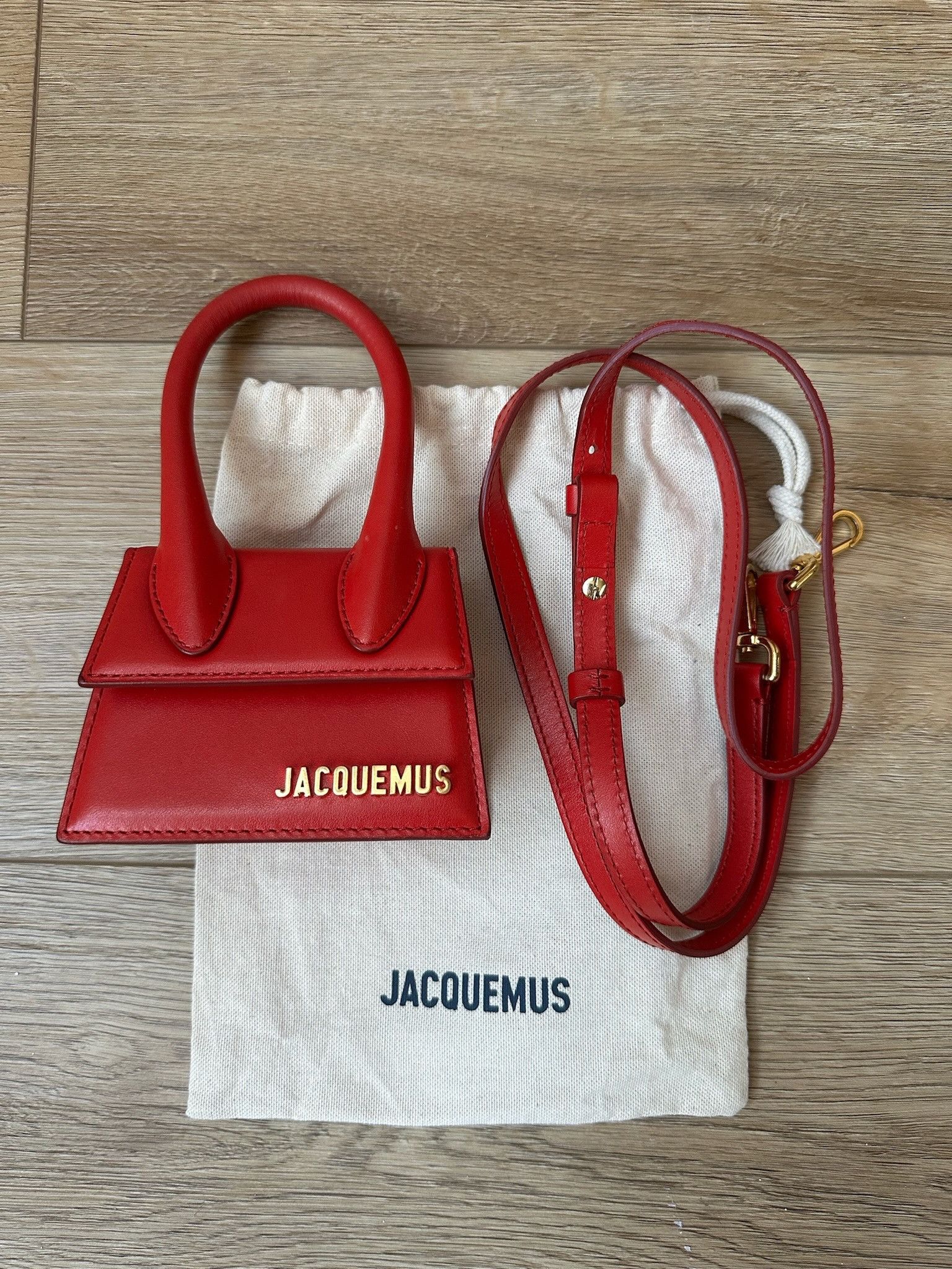 Jacquemus 🔥[SALE]🔥 Jacquemus Le Chiquito Red Mini Bag Size ONE SIZE - 1 Thumbnail