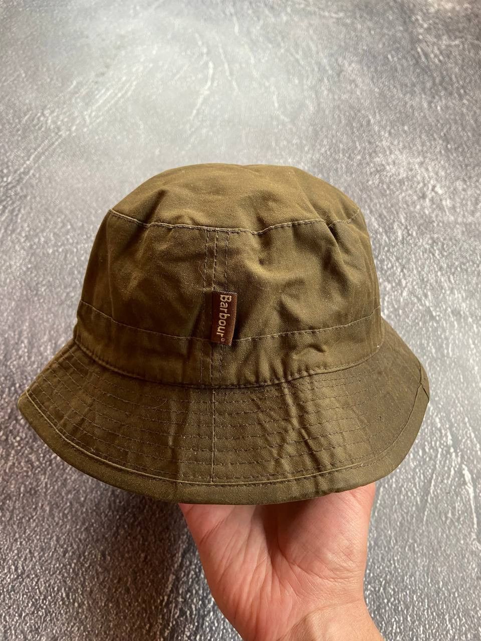 Barbour Vintage Barbour waxed cap hat Size 32 - 2 Thumbnail