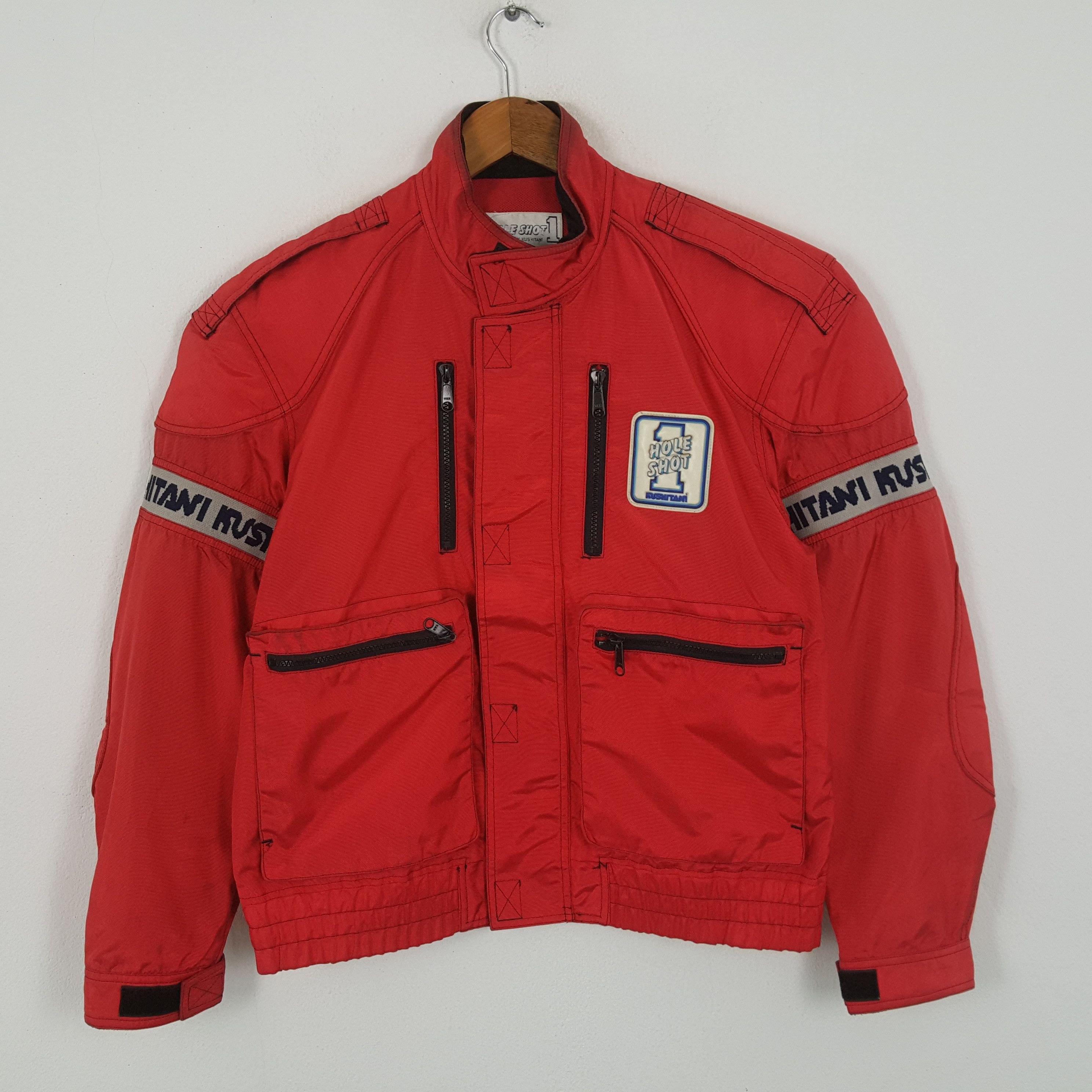 Japanese Brand × Vintage Vintage KUSHITANI HOLE SHOT 1 Japanese Motorcycle Jacket Size US L / EU 52-54 / 3 - 3 Thumbnail