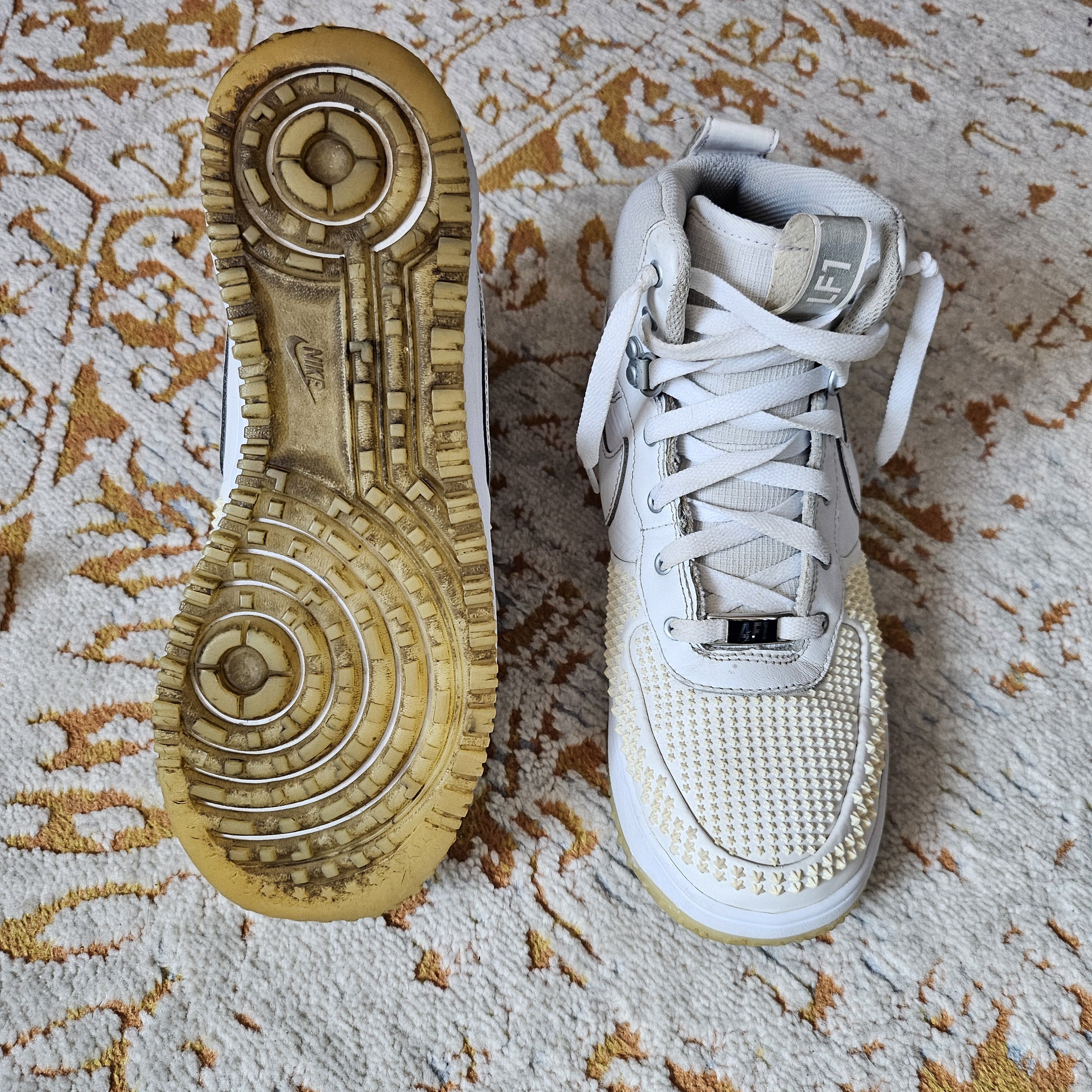 Nike Nike Air Force 1 "LF1 Duckboot Triple White" Size US 7 / EU 40 - 5 Thumbnail