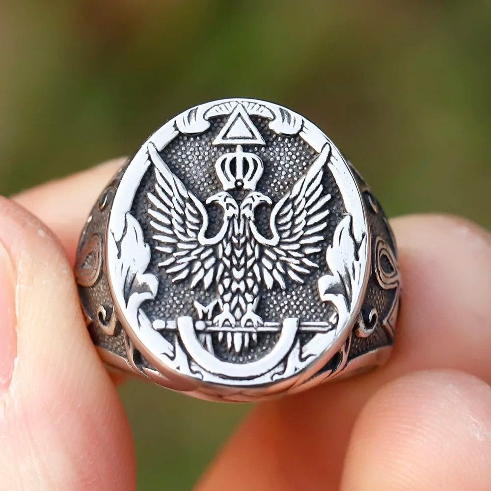 Jewelry Eagle Ring Streetwear Jewelry Fashion Gift Size ONE SIZE - 1 Thumbnail