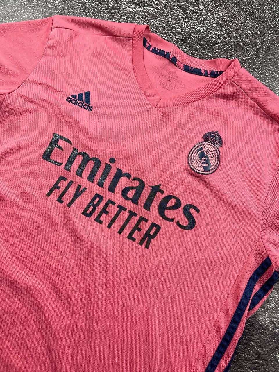 Adidas Adidas Real Madrid Emirates Soccer Jersey T-shorts Pink Mens Size US M / EU 48-50 / 2 - 2 Thumbnail