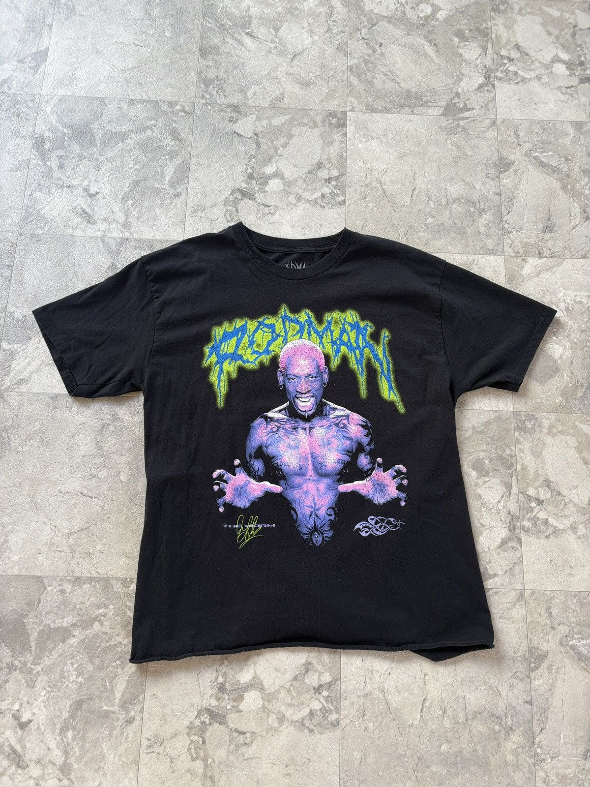 Vintage RodMan Apparel Tee Size US XL / EU 56 / 4 - 1 Thumbnail