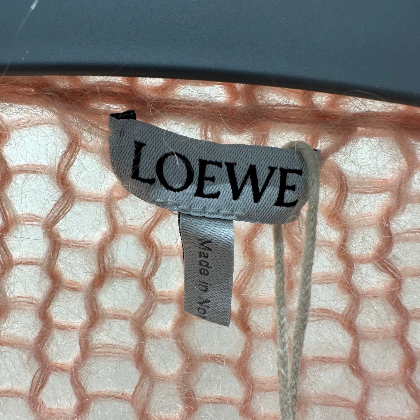 Loewe Loewe mar377 Big Logo Mohair Knit Sweater Size S Size S / US 4 / IT 40 - 3 Thumbnail