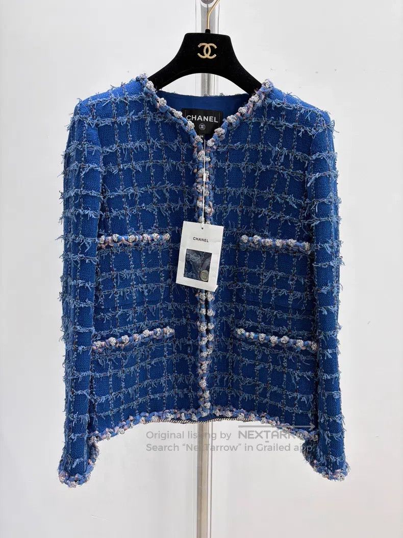Chanel Chanel Blue coat Size XS / US 0-2 / IT 36-38 - 1 Thumbnail