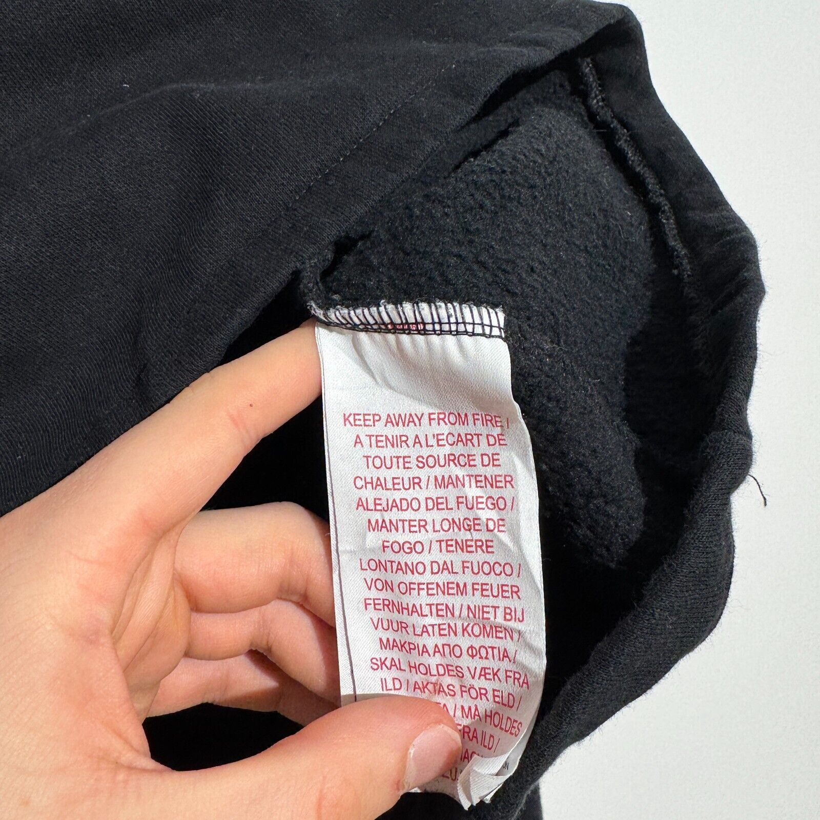 Nike Vintage Nike Women's XXS Black Cotton Hoodie 90s Running Size US M / EU 48-50 / 2 - 7 Thumbnail