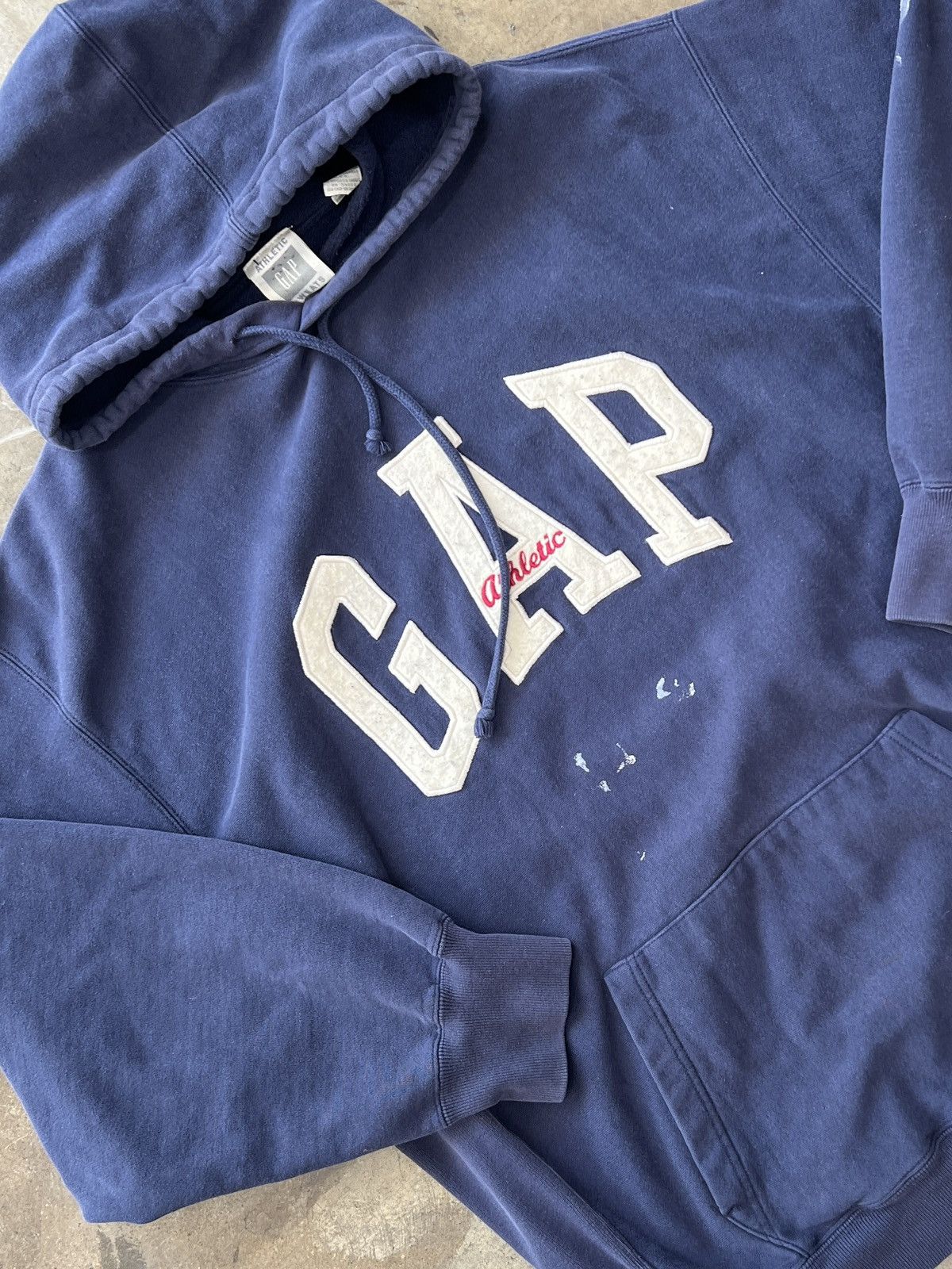 Gap Vintage Y2k GAP Varsity Logo Hoodie XL Size US XL / EU 56 / 4 - 1 Thumbnail