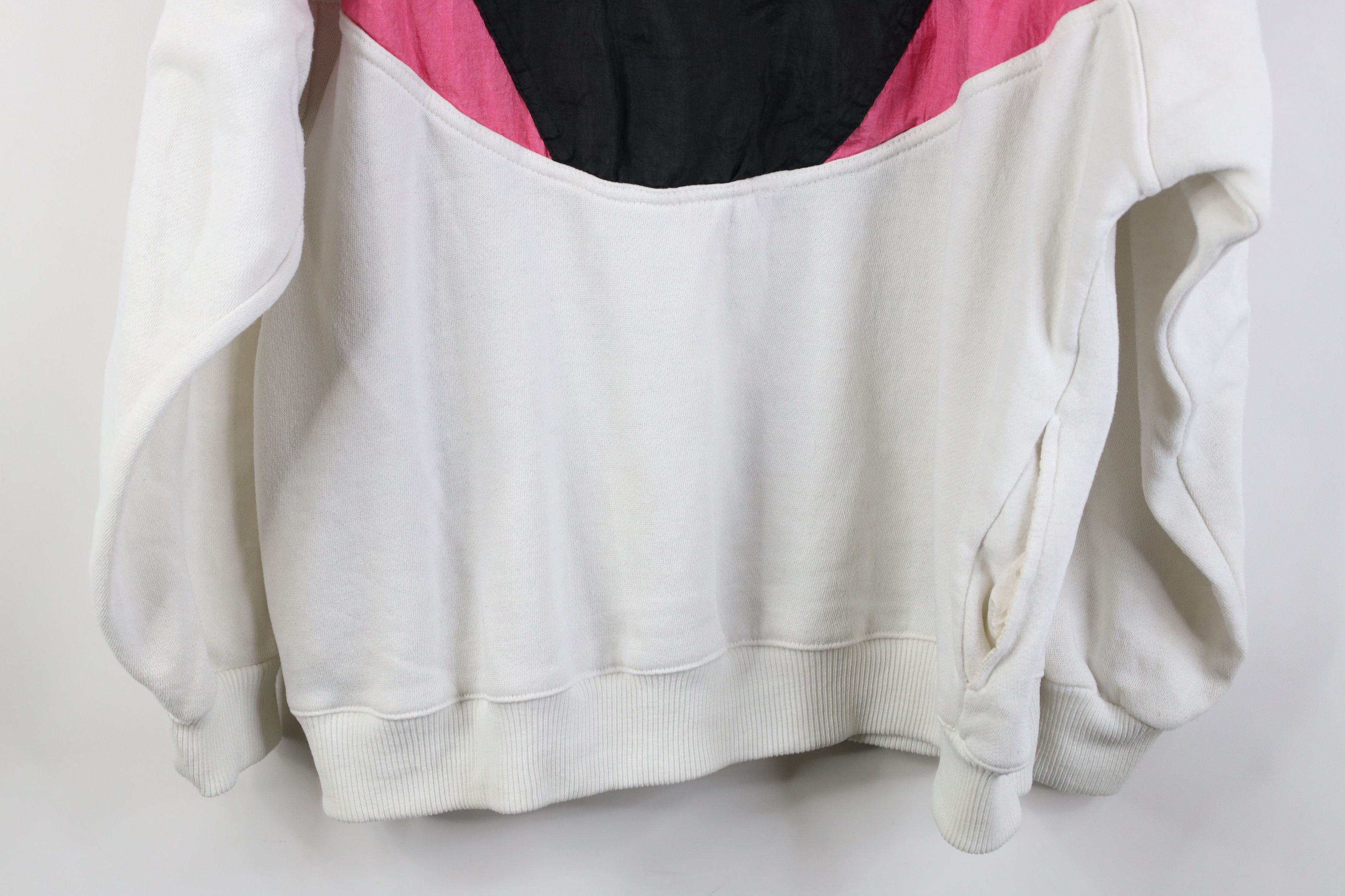 Vintage Vintage 90s Streetwear Pullover Sweatshirt Jacket Swacket Size XL / US 12-14 / IT 48-50 - 13 Thumbnail