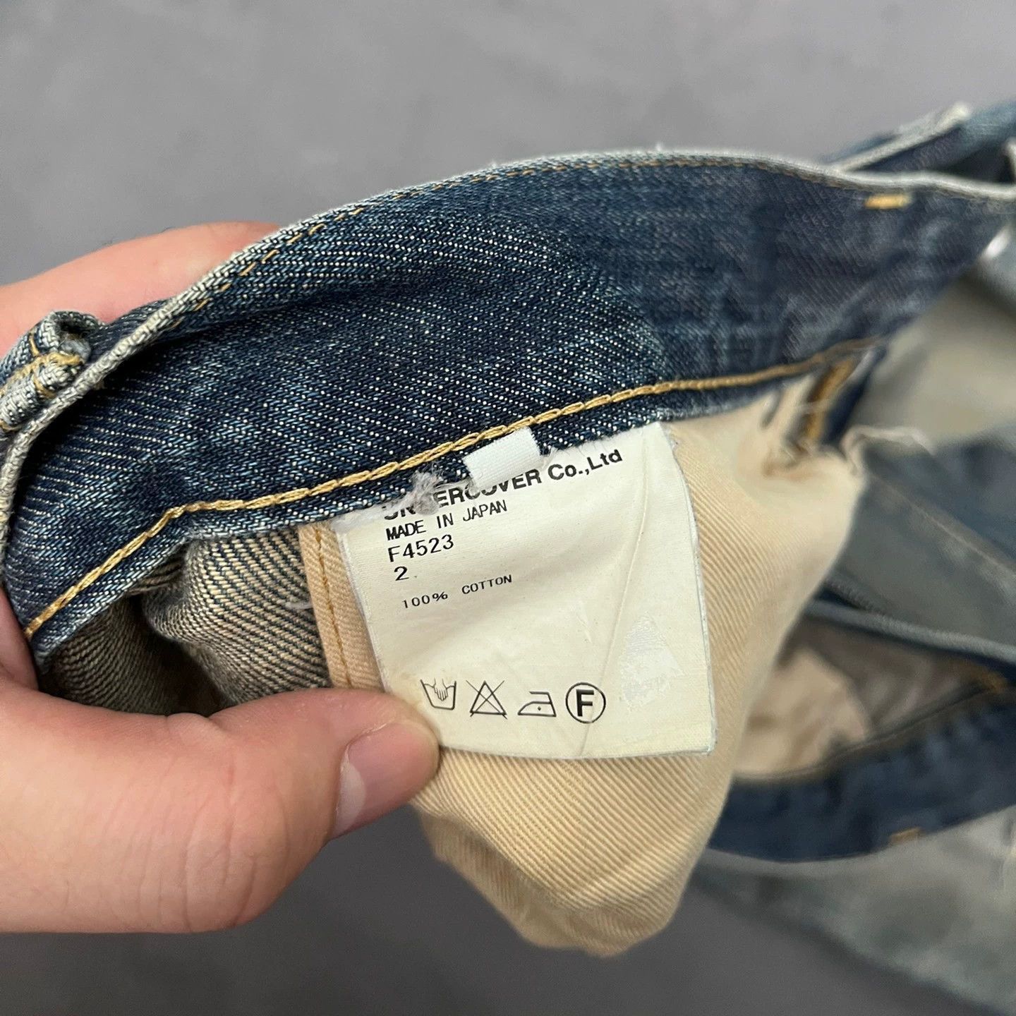 Undercover undercover 10aw Cut jeans-2508 Size US 32 / EU 48 - 6 Thumbnail