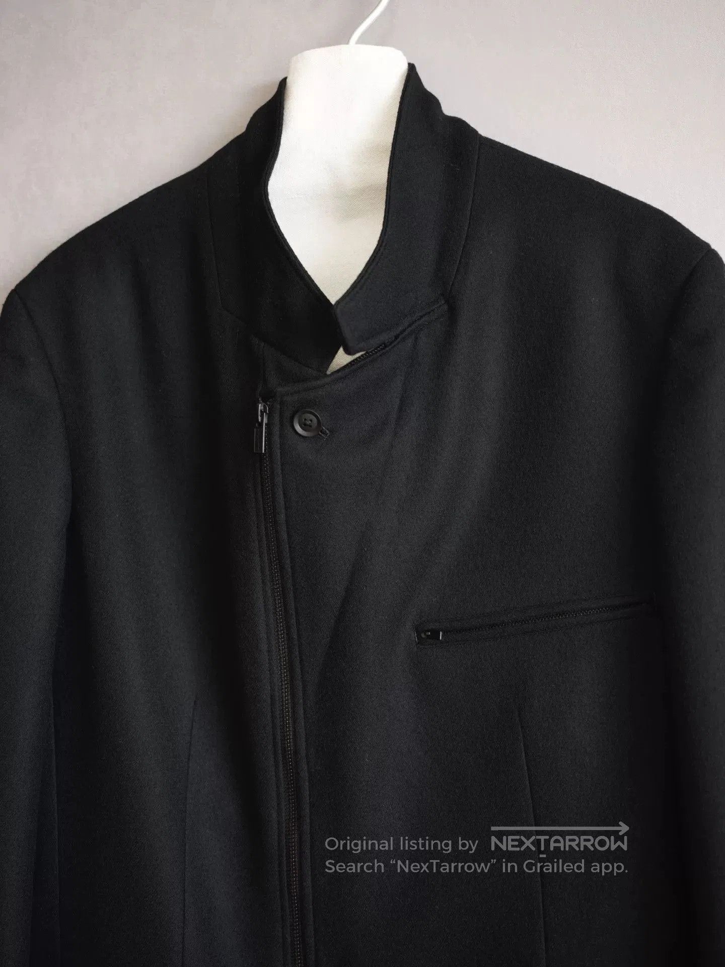 Yohji Yamamoto Yohji Yamamoto Flannel Jacket for Fall 2023. Size US M / EU 48-50 / 2 - 6 Thumbnail