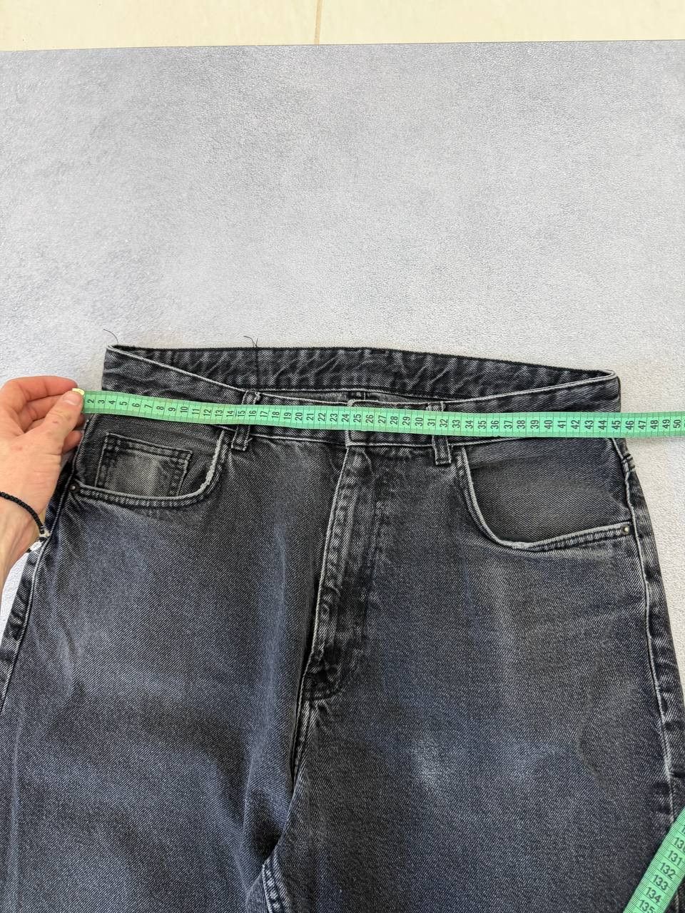 Hedi Slimane 2000s Hedi Slimane Style Washed Faded Denim Jeans Size US 32 / EU 48 - 12 Thumbnail