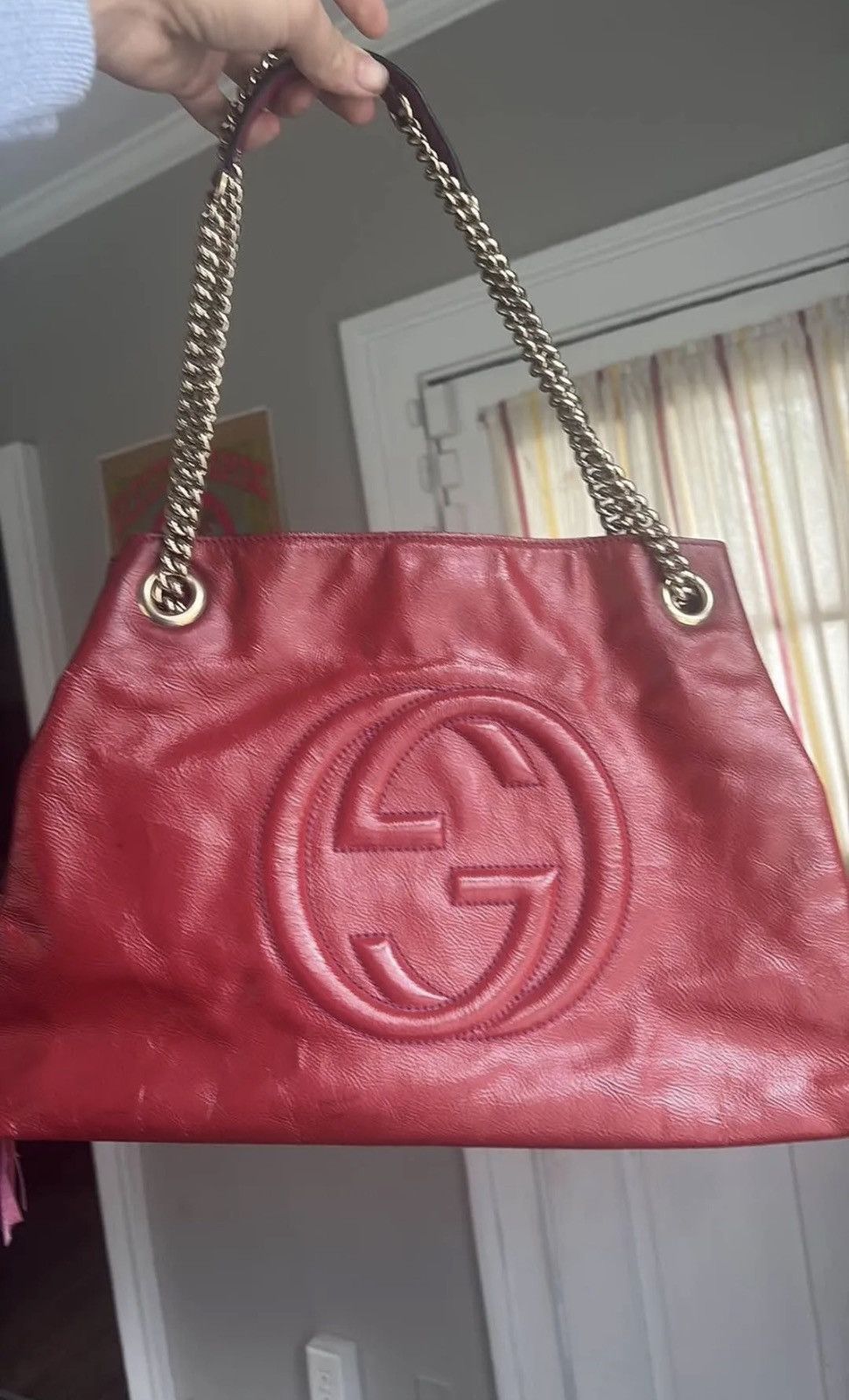 Gucci Gucci soho tote in red Size ONE SIZE - 2 Thumbnail