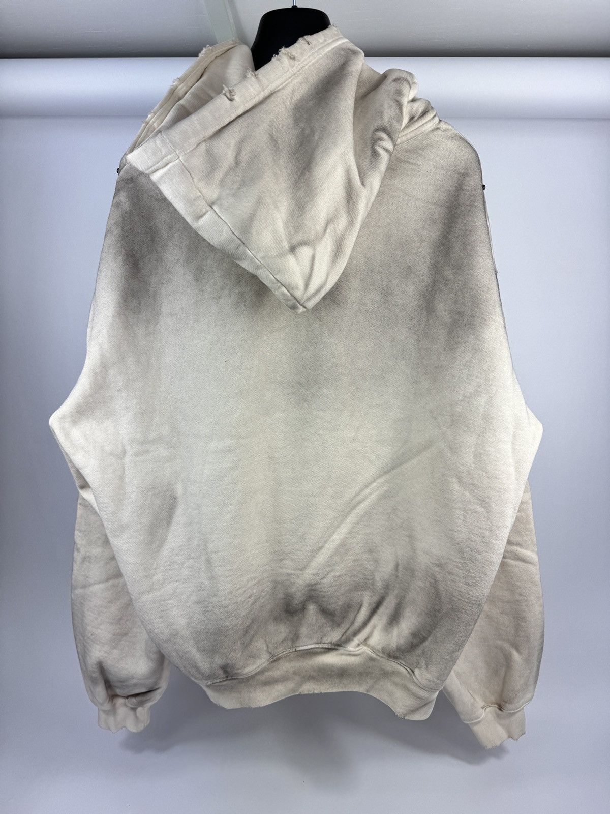 Satoshi Nakamoto Necklace Logo-Print Embellished Distressed Hoodie Size US L / EU 52-54 / 3 - 3 Thumbnail