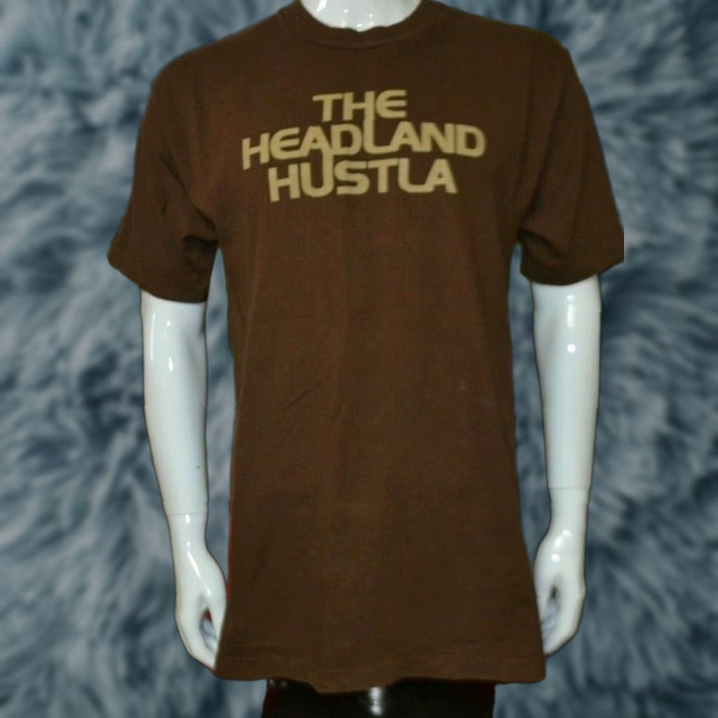 Vintage VINTAGE Shank The Headland HustlaT Shirt XL HOI T-Shirt Brown Men Hip Hop Music 2000s Qwest Standin' On The Corner Mens Size US XL / EU 56 / 4 - 1 Thumbnail