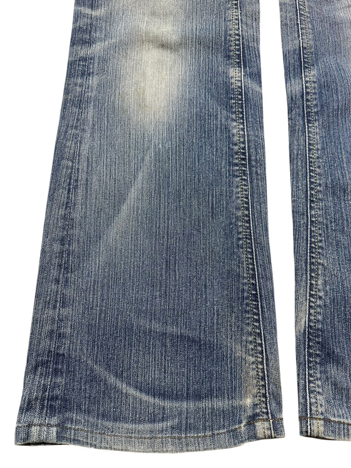 If Six Was Nine Vintage Japanese Brand Blue Wash Faded Style Wide Leg Jeans Size US 28 / EU 44 - 7 Thumbnail