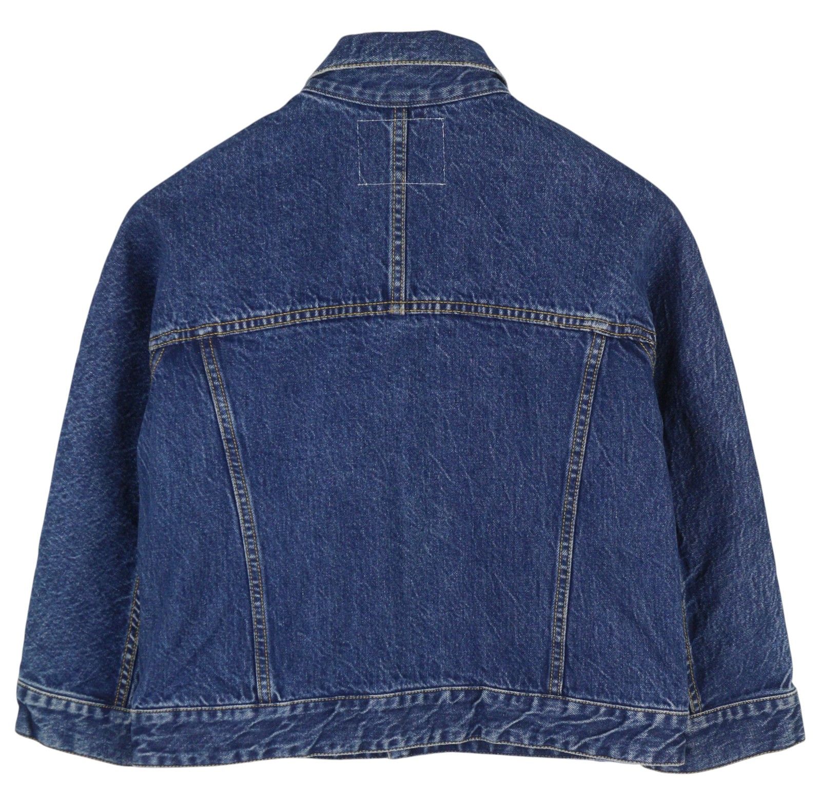 CROPPED RAGLAN TRUCKER M Jasper Tex Denim Blue 86171