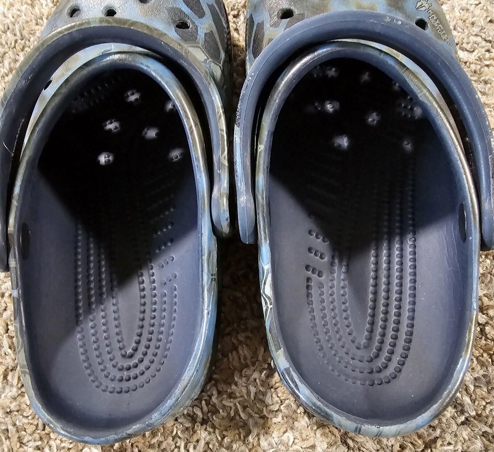 Crocs CROCS classic kryptek neptune M4 W6 blue sandal Cracks Size US 6 / IT 36 - 5 Thumbnail