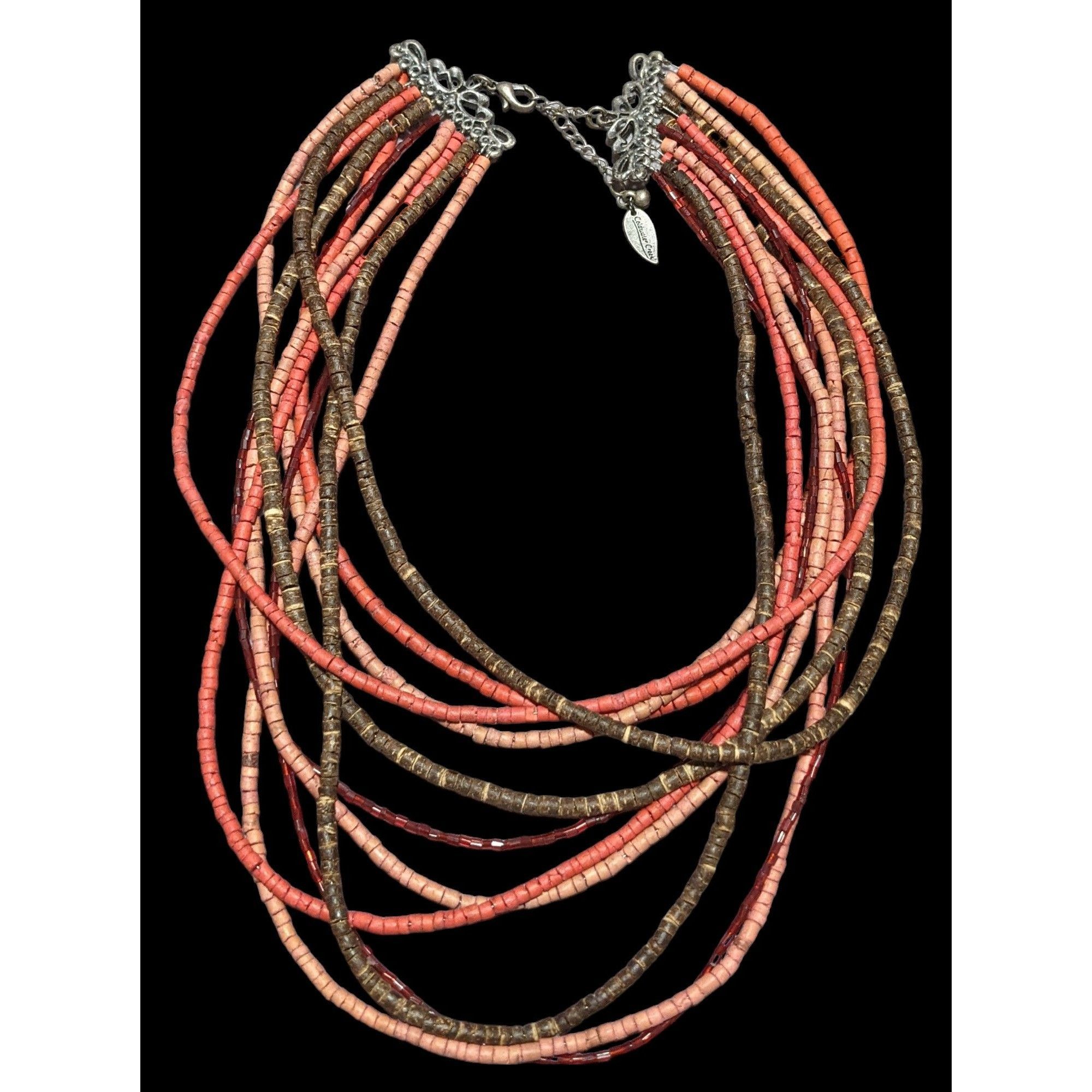 Coldwater Creek Coldwater Creek Multicolor Beaded Layered Necklace Size ONE SIZE - 1 Thumbnail