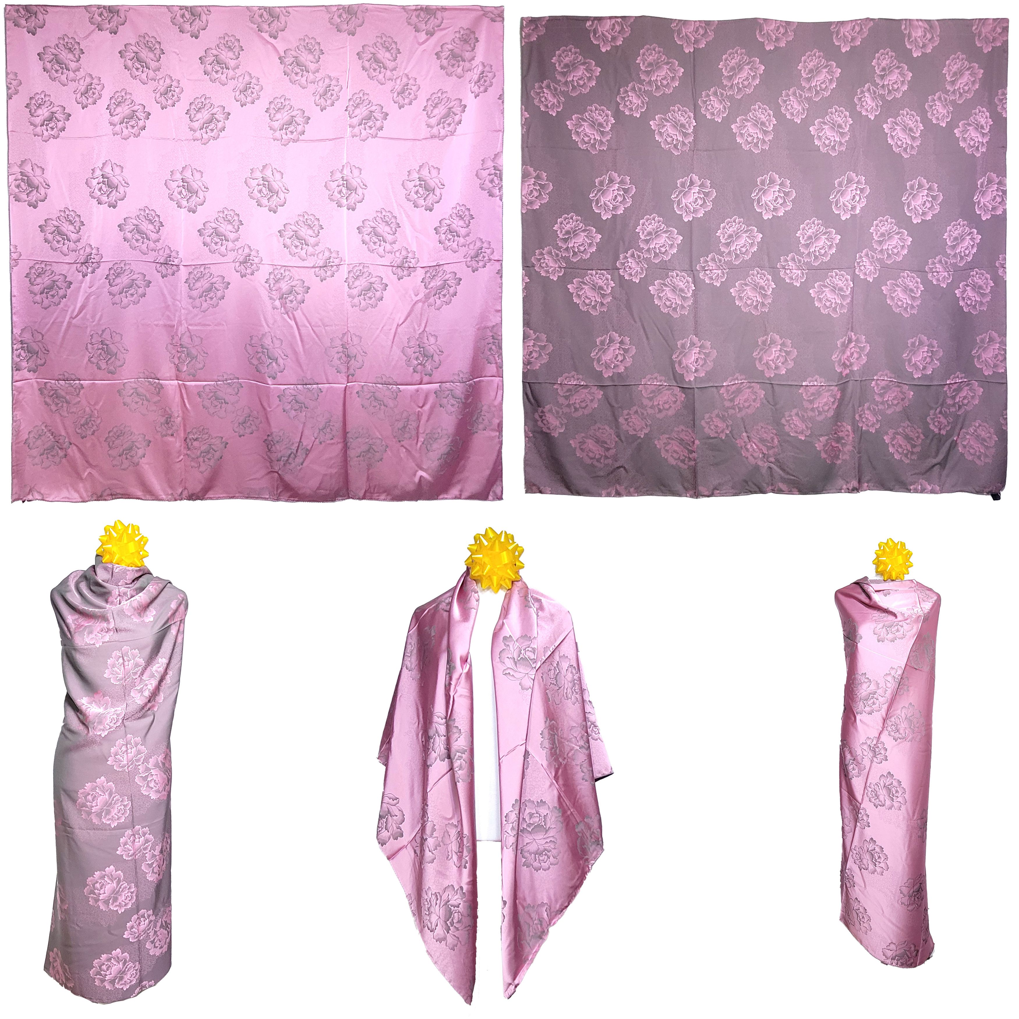 Other NWT Double-Sided Silk Scarf 52"x52" Large Square Wrap 3005 Size ONE SIZE - 1 Thumbnail