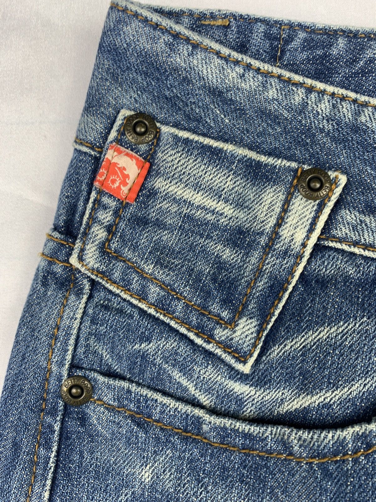Cartoon Network y2k Betty Boop Cartoon Blue Jeans Cute Graphic Mini Skirt Size 31" - 7 Thumbnail