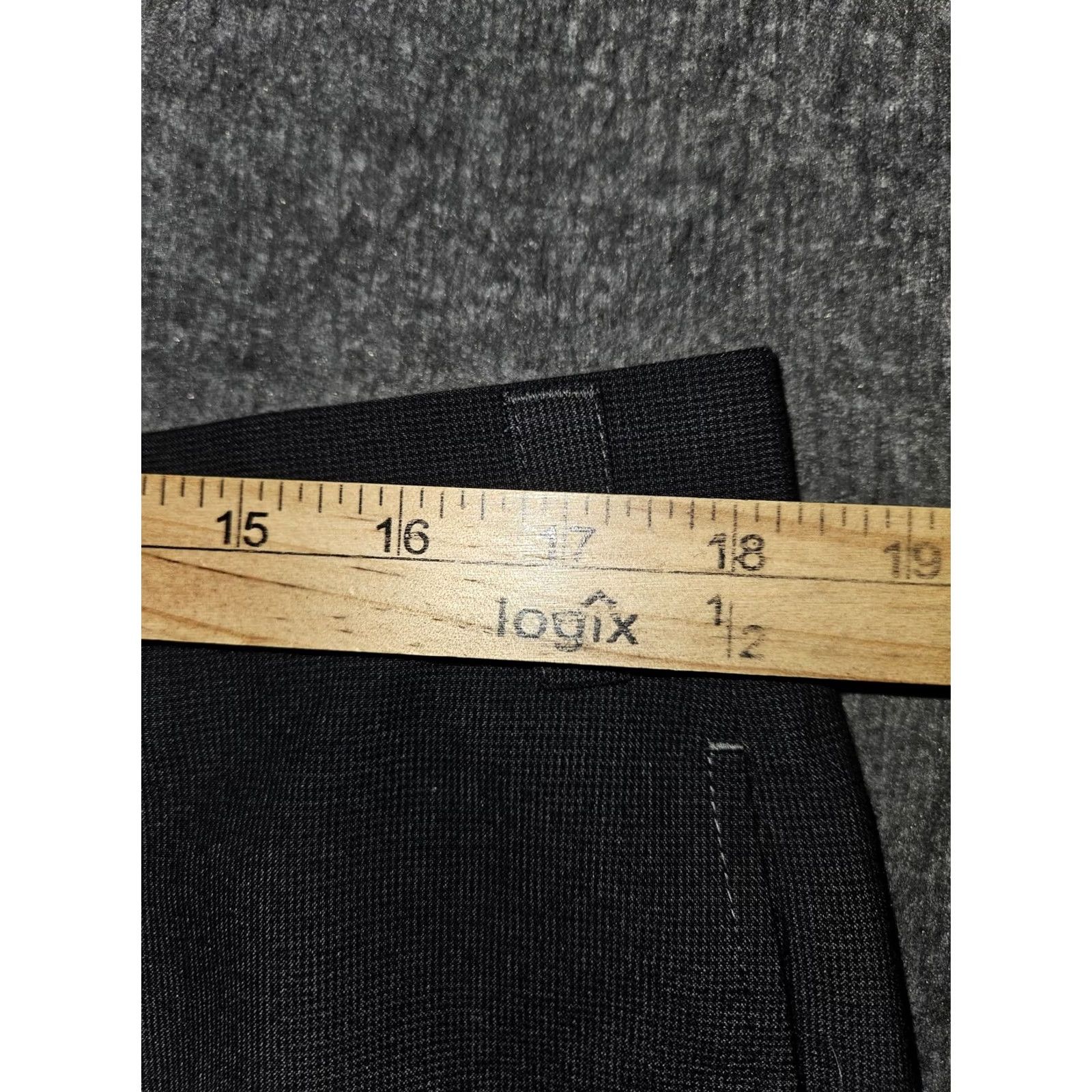 Ralph Lauren VINTAGE is not applicable; Lauren Ralph Lauren Dress Pants Mens 36x33 Gray Flat Front Suit Pants Size 36R - 4 Thumbnail