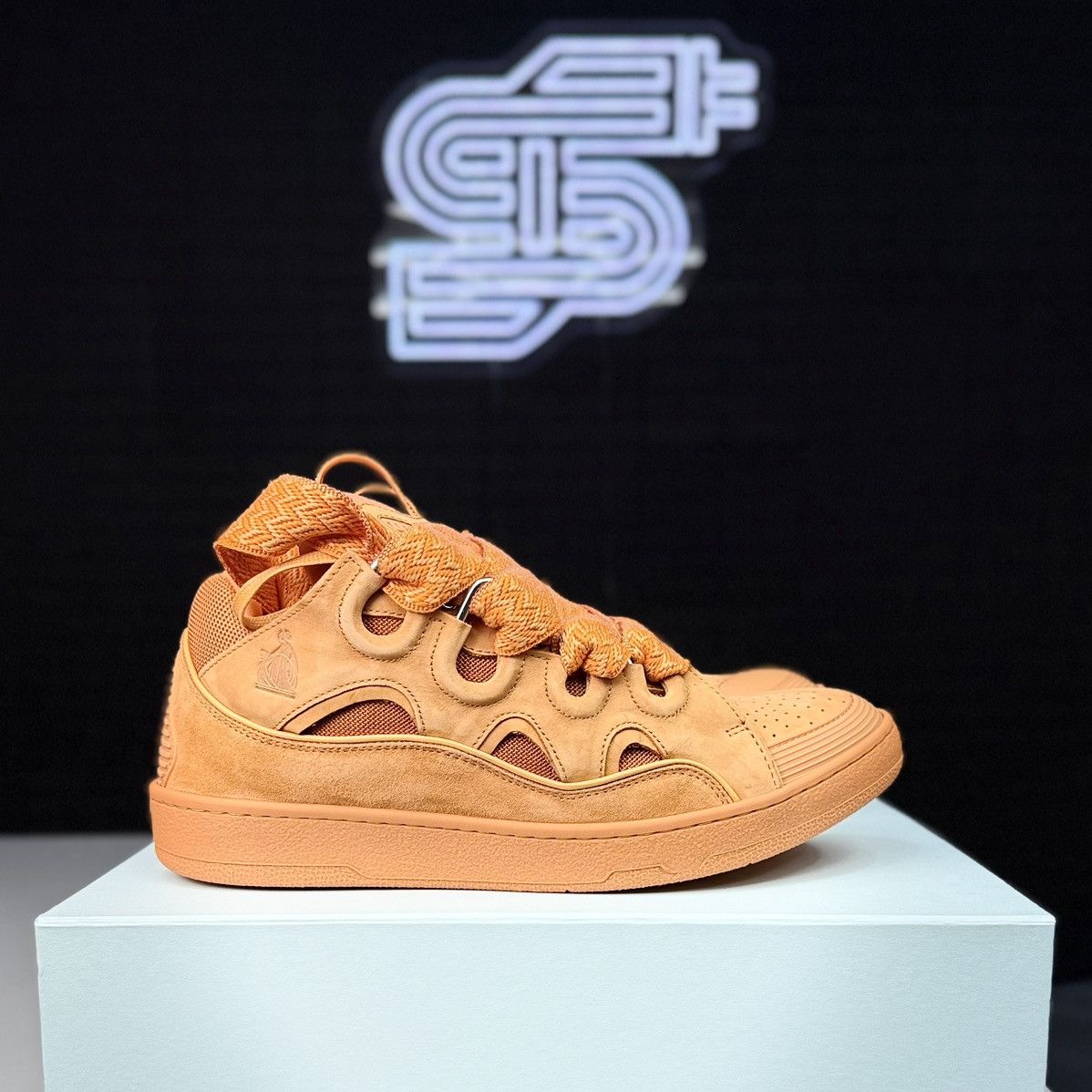 Lanvin Lanvin Curb Sneaker Mango Size US 15 / EU 48 - 2 Thumbnail