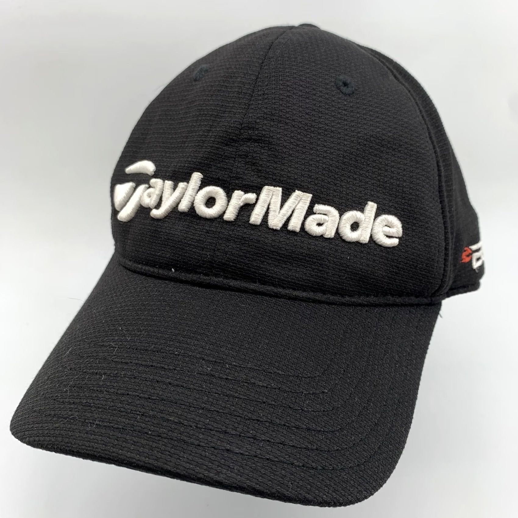 TaylorMade TaylorMade Hat Cap Strap Back Mens Black Golf R11 Burner Logo One Size UV 25+ Size ONE SIZE - 2 Thumbnail