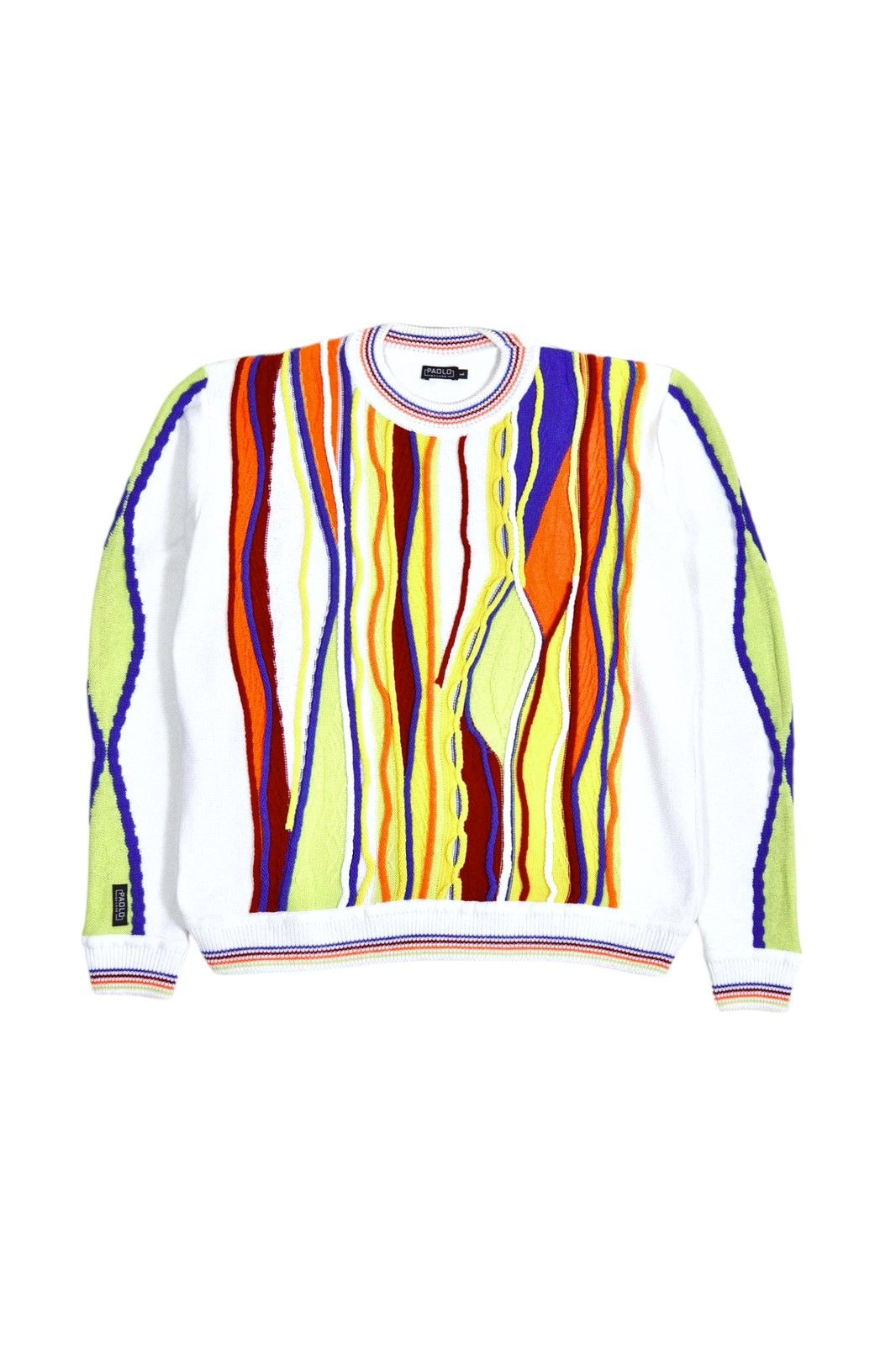 Coogi Y2K Vintage 3D Cable Knit Coogi Style Knit Sweater Size US L / EU 52-54 / 3 - 7 Thumbnail
