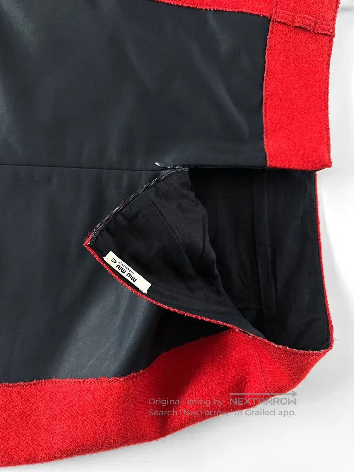 Miu Miu Miu Miu Vintage Contrast Dress. Size 37" - 5 Thumbnail
