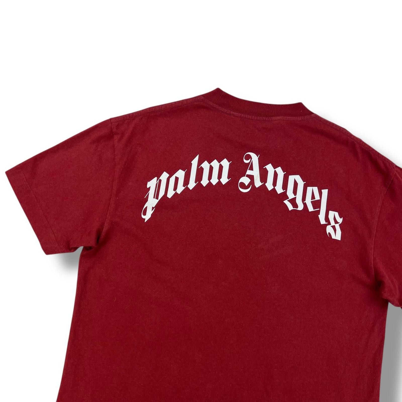 Palm Angels Palm Angels Kill The Bear Red T Shirt Size US M / EU 48-50 / 2 - 3 Thumbnail