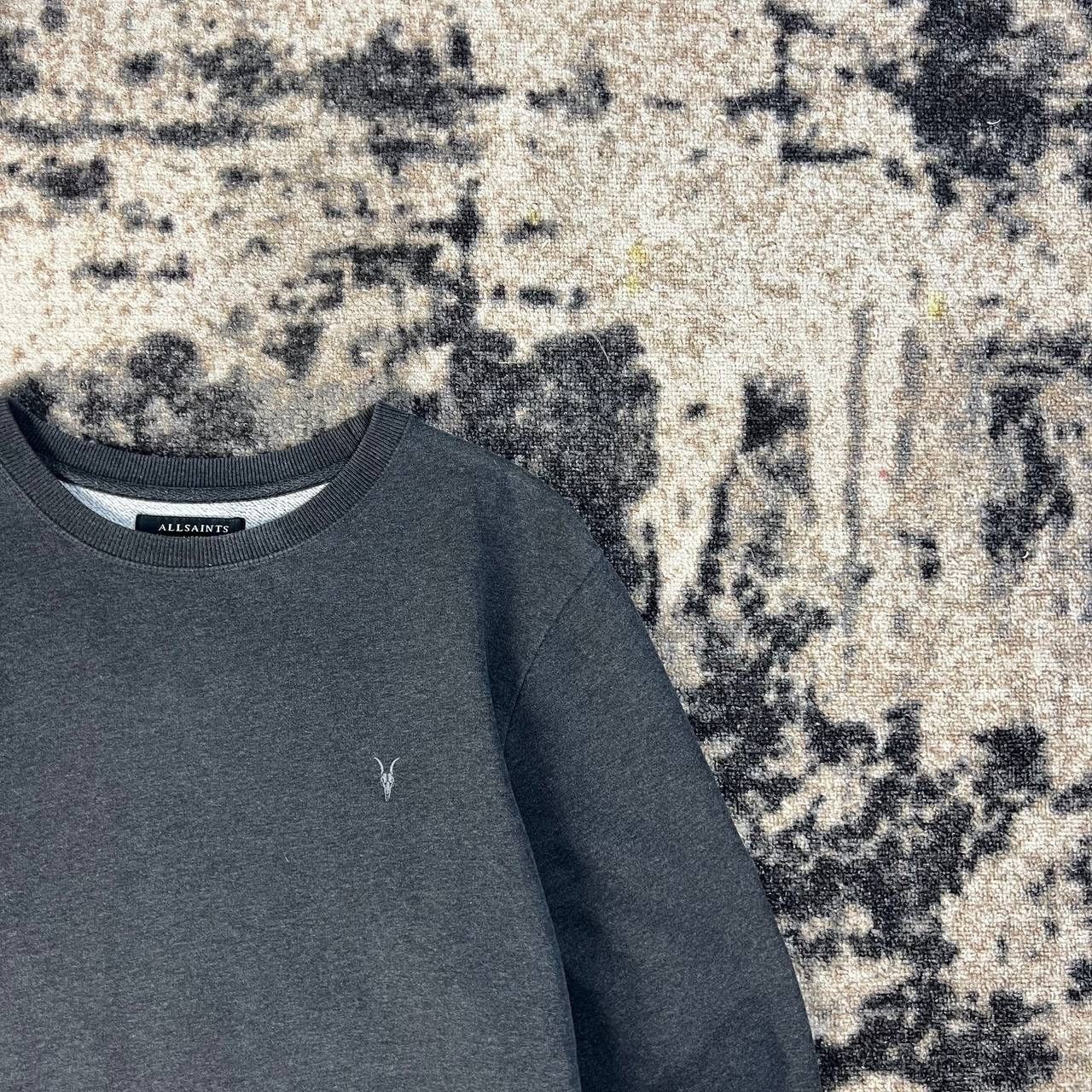 Allsaints AllSaints Mini Logo Luxury Sweatshirt Streetwear Style Size US L / EU 52-54 / 3 - 2 Thumbnail