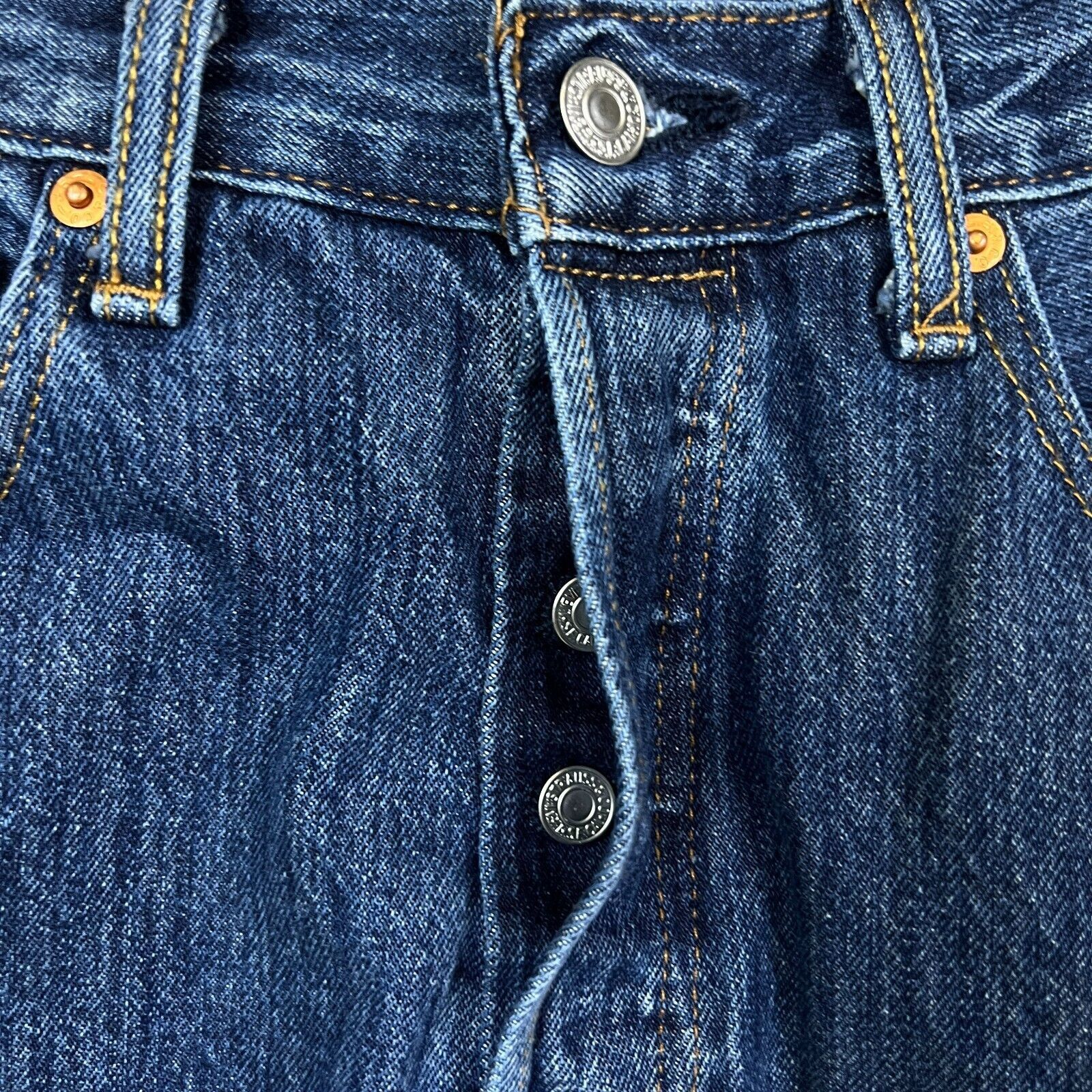 Levi's × Vintage Levi's 501 Jeans 32x32 Original Fit Straight Denim Pants Size US 32 / EU 48 - 3 Thumbnail