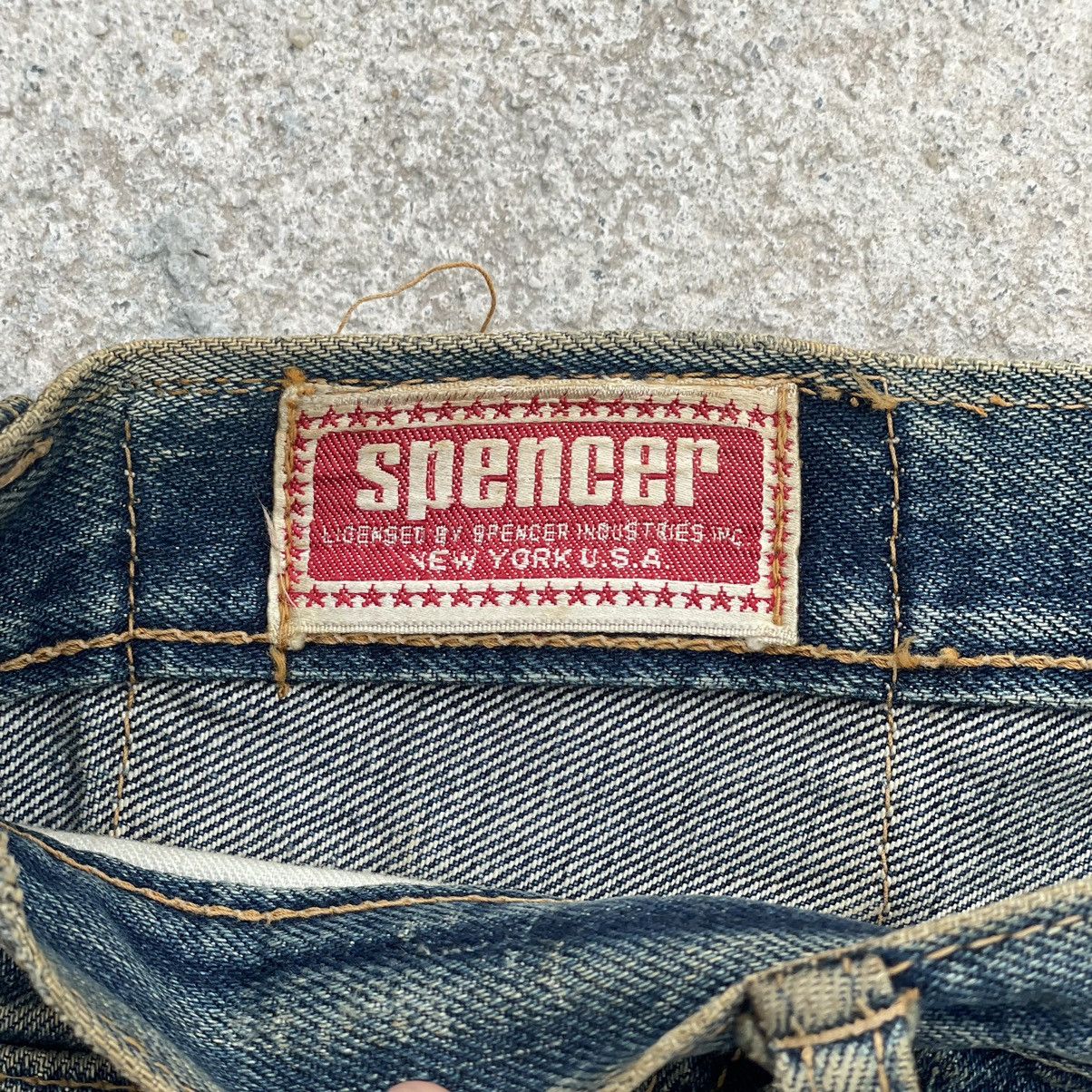 Marks & Spencer × Vintage “SPENCER” CRAZY VINTAGE SPENCER BOOTCUT DIRTY JEANS DENIM Size US 30 / EU 46 - 9 Thumbnail