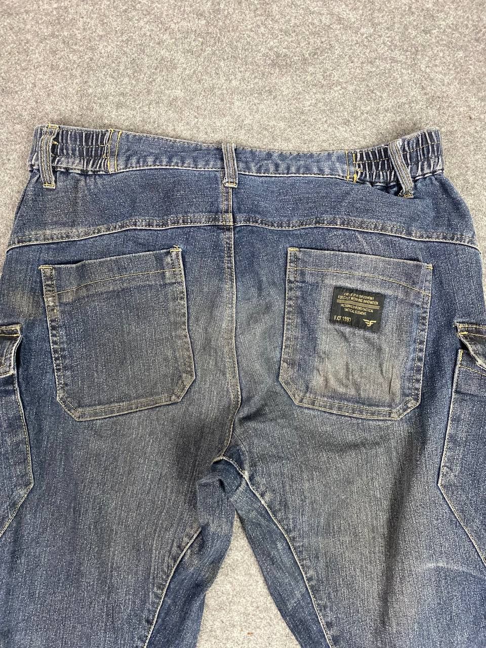 Japanese Brand japanese brand cargo worker distressed denim Size US 34 / EU 50 - 3 Thumbnail
