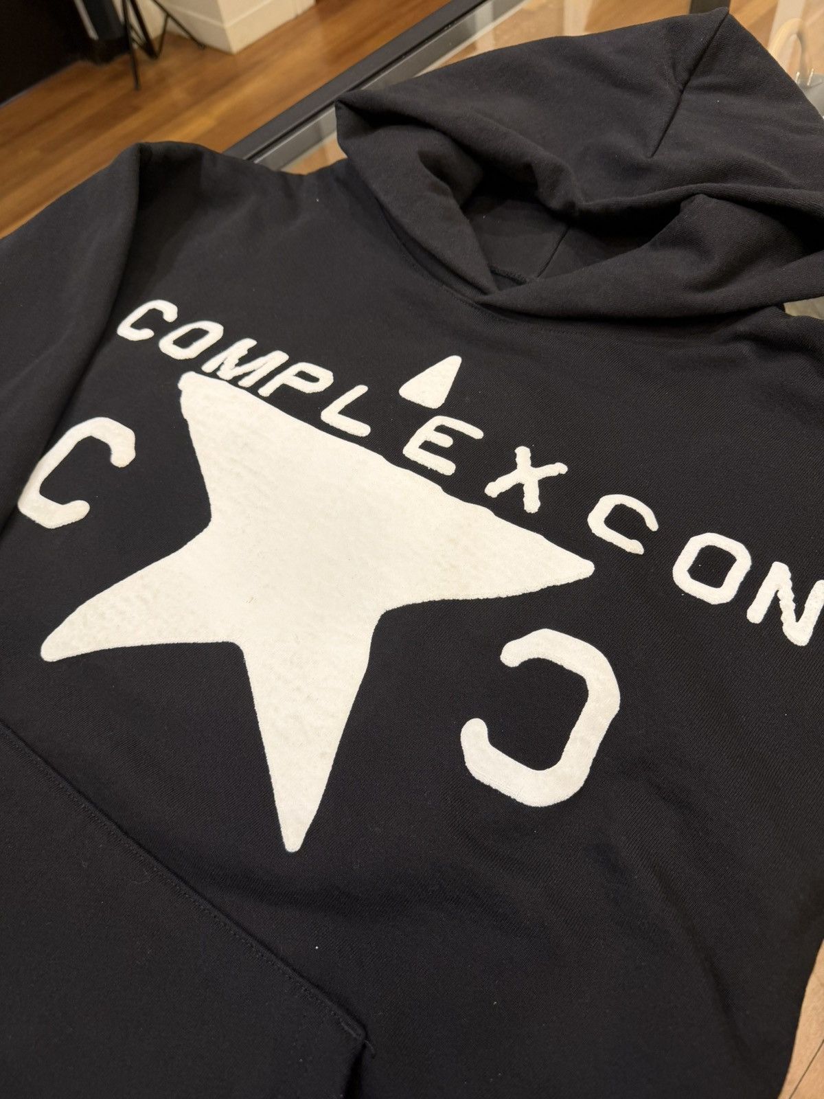 Cactus Plant Flea Market × Complex CPFM x Complexcon ‘23 Star Stamp Hoodie Size US XXL / EU 58 / 5 - 3 Thumbnail